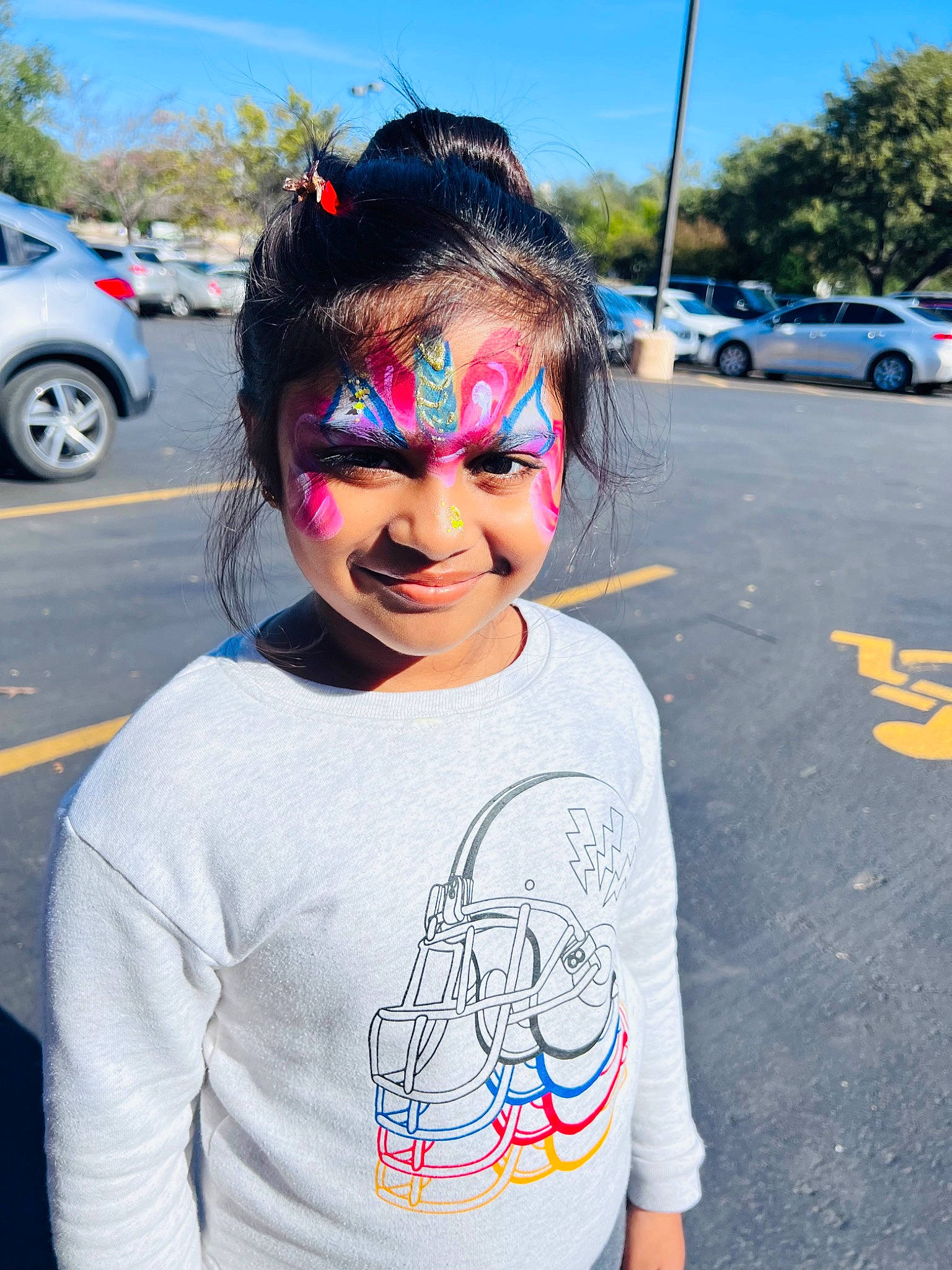 Akshaya joined the competition — help win amazing prizes! asphalt, automotive_design, car, child, cool, electric_blue, event, eyewear, happy, joy, land_vehicle, leisure, person, recreation, road, sky, sleeve, t_shirt, tire, vision_care
