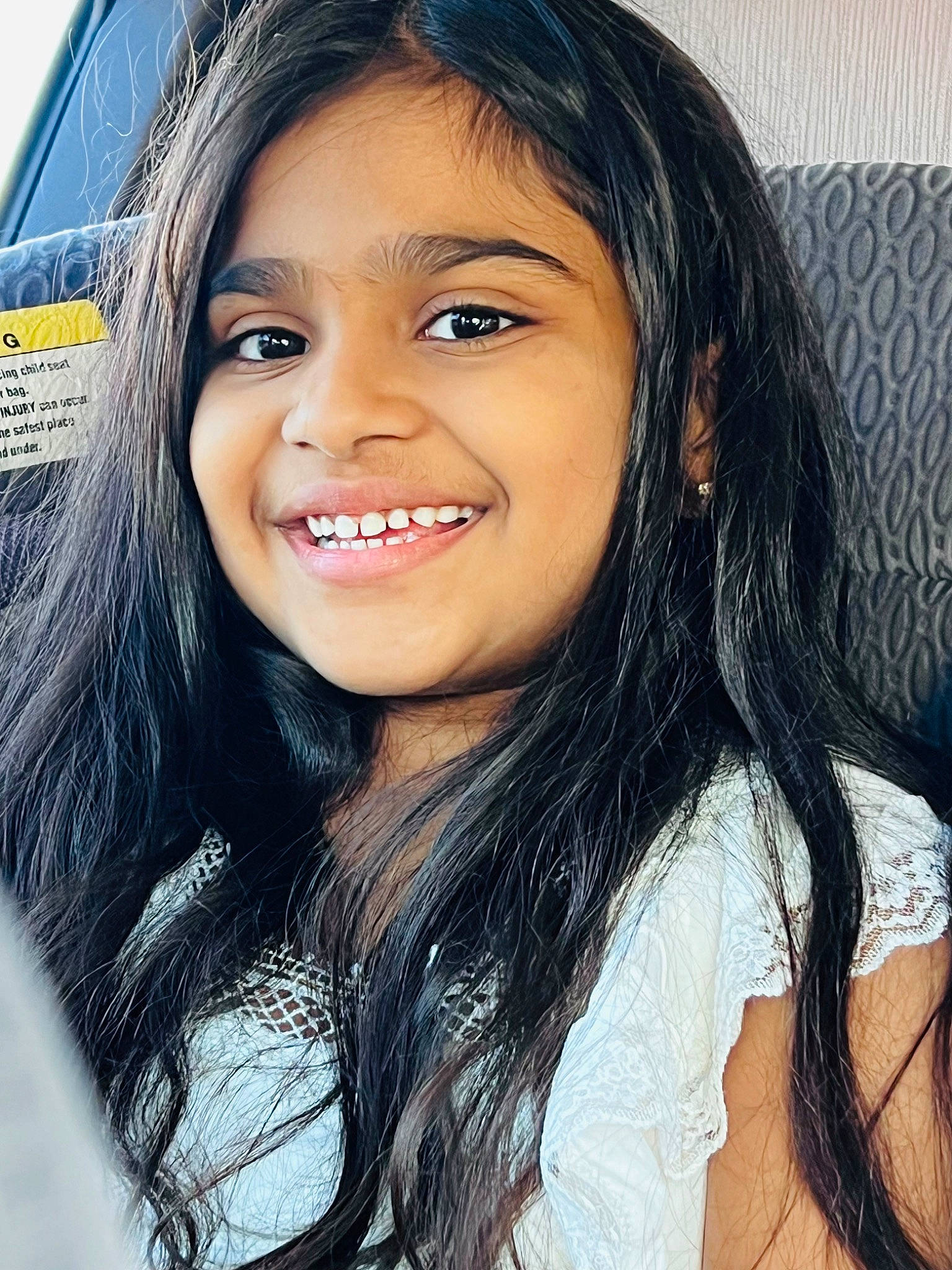 Zara joined the competition — help win amazing prizes! automotive_design, bangs, black_hair, cheek, cool, eye, eyebrow, eyelash, eyewear, flash_photography, happy, iris, jaw, joy, layered_hair, lip, long_hair, makeover, nose, person