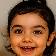 Ariana joined the competition — help win amazing prizes! child, smiling, face, portrait, happy, eyes, hair, closeup, skin, expression, innocence, joy, young, person, cute, childhood, emotion, natural, head, background
