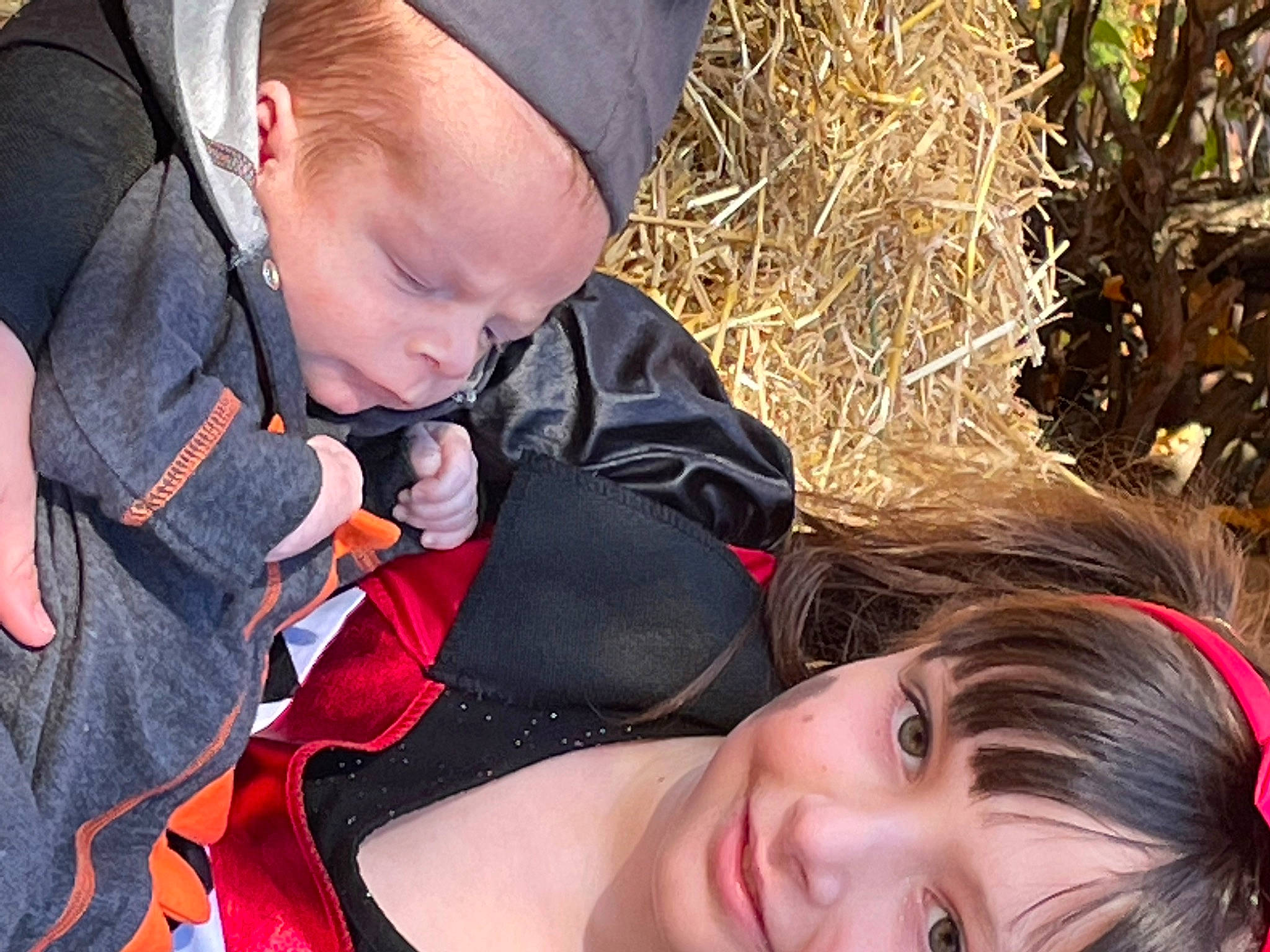 Reaghan joined the competition — help win amazing prizes! baby, baby_toddler_clothing, child, clothing, eye, eyelash, face, fun, grass, happy, head, human_body, lip, people, people_in_nature, person, plant, skin, smile, toddler