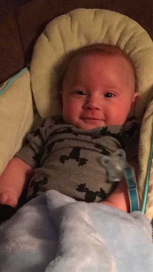 Benton is registered to the contest to win money with this photo: baby, baby_products, cheek, child, eye, face, head, person, product, skin, sleep, toddler