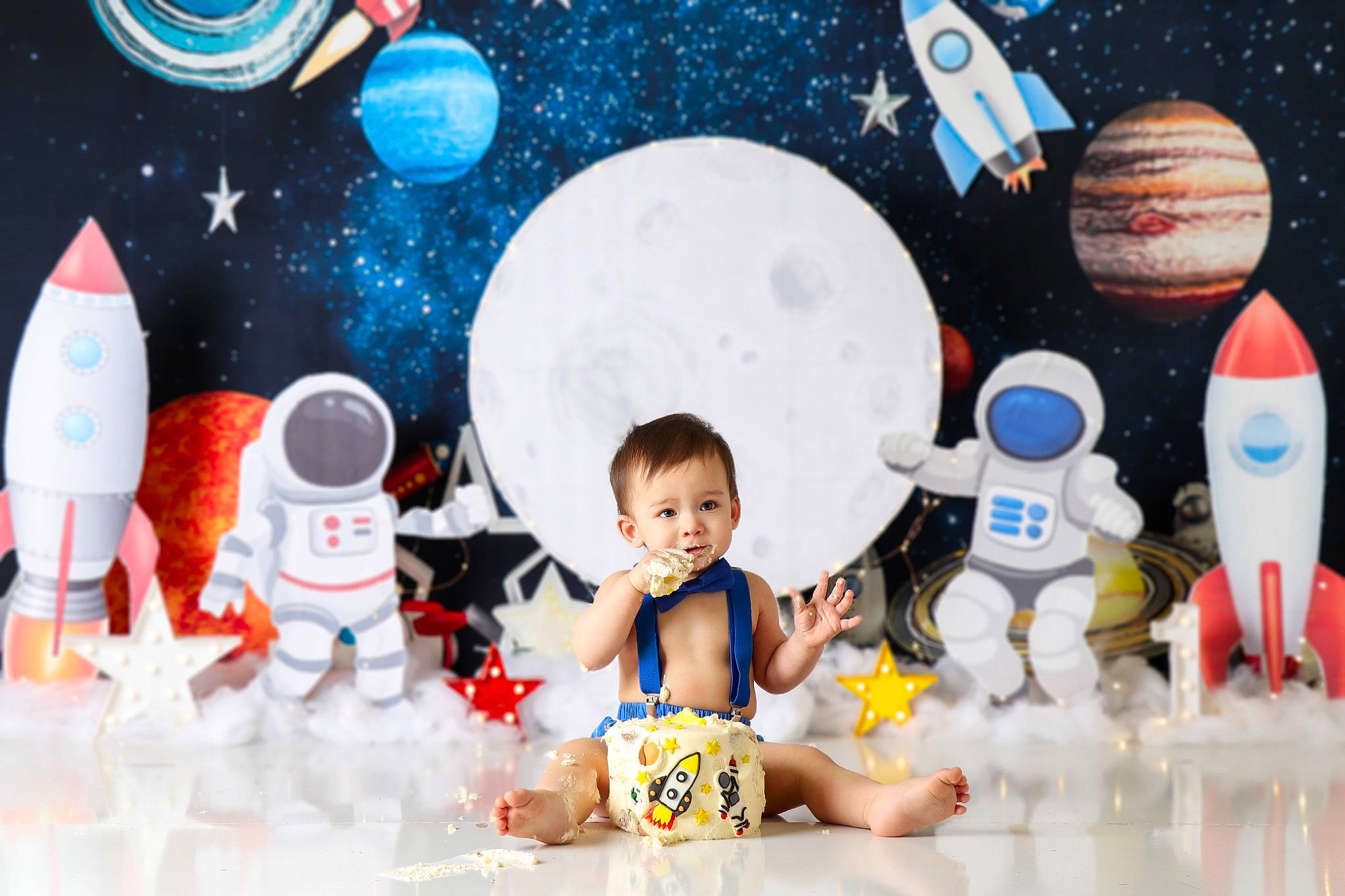 Julian joined the competition — help win amazing prizes! animation, art, astronaut, astronomical_object, balloon, child, circle, event, fun, happy, party, party_supply, people, person, plastic, shorts, space, t_shirt, toddler, toy