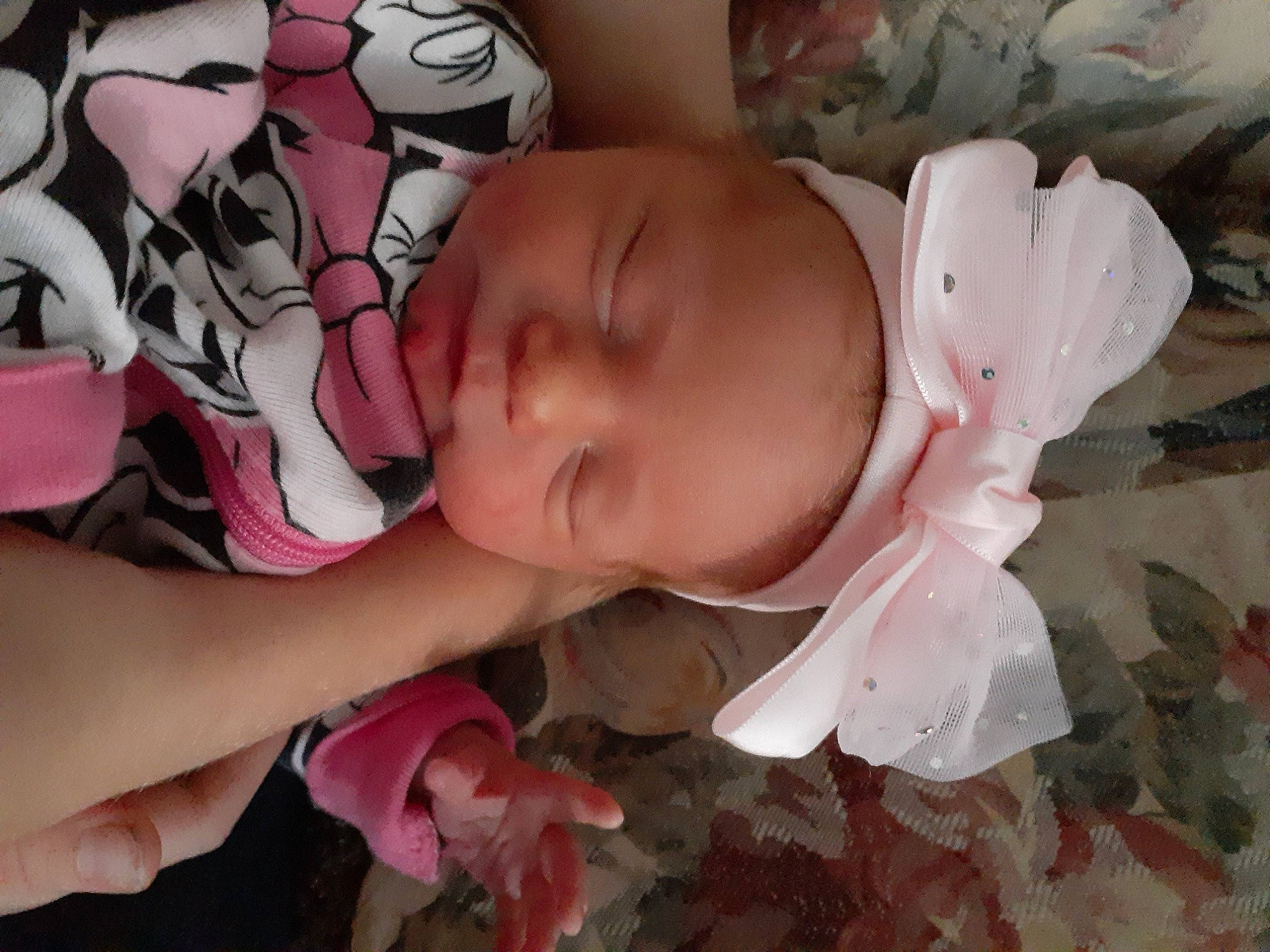 Therese is registered to the contest to win money with this photo: baby, cheek, child, head, mouth, person, pink, toddler