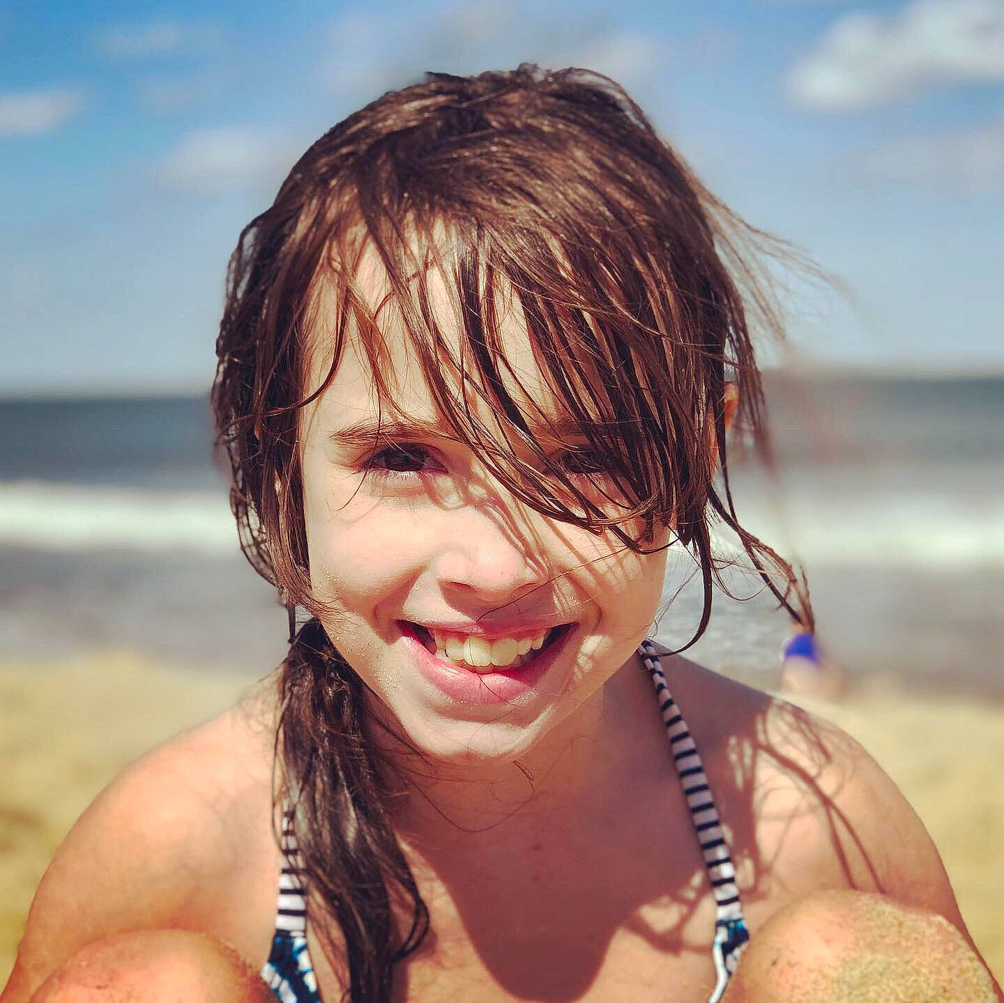 Ivyrose is registered to the contest to win money with this photo: beach, beauty, blond, cool, face, fun, hair, hairstyle, happy, joy, lip, long_hair, mouth, person, photography, selfie, sky, smile, summer, sunlight