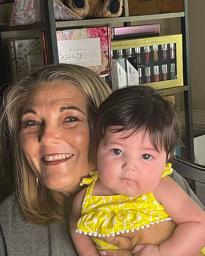 Alice joined the competition — help win amazing prizes! baby, baby_products, baby_toddler_clothing, child, event, finger, fun, gesture, hair, hand, happy, joy, mouth, nose, organ, person, picture_frame, shelf, skin, smile