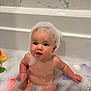 baby, bathtub, bubbles, foam, child, water, bath, toy, skin, cute, happy, sitting, playful, indoor, childhood, face, head, arm, leg, smile
