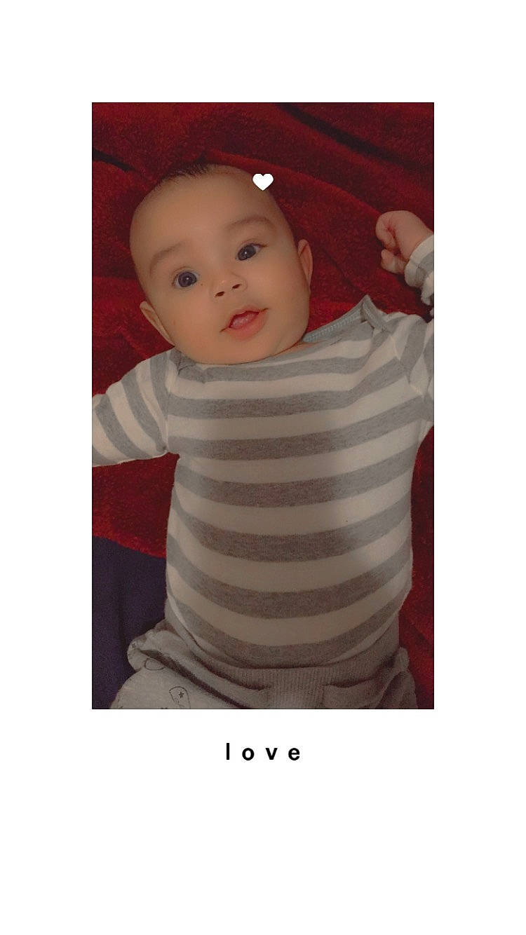 Dj joined the competition — help win amazing prizes! art, baby, baby_toddler_clothing, cheek, child, eye, face, flash_photography, font, happy, head, human_body, iris, long_sleeved_t_shirt, neck, pattern, person, sleeve, smile, t_shirt