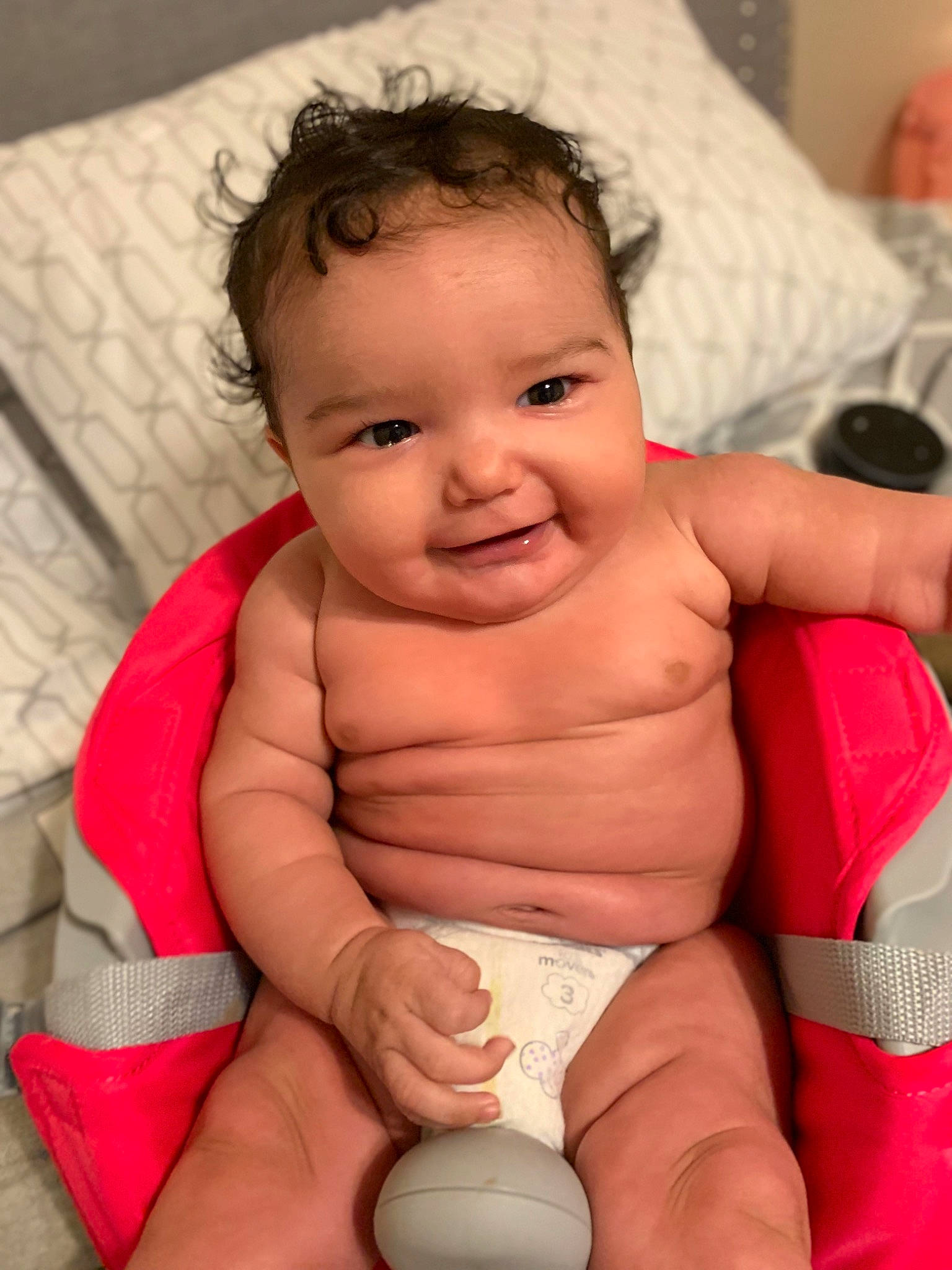 Kaidence joined the competition — help win amazing prizes! abdomen, arm, baby, baby_products, cheek, child, eye, face, joy, leg, muscle, person, sitting, skin, smile, toddler