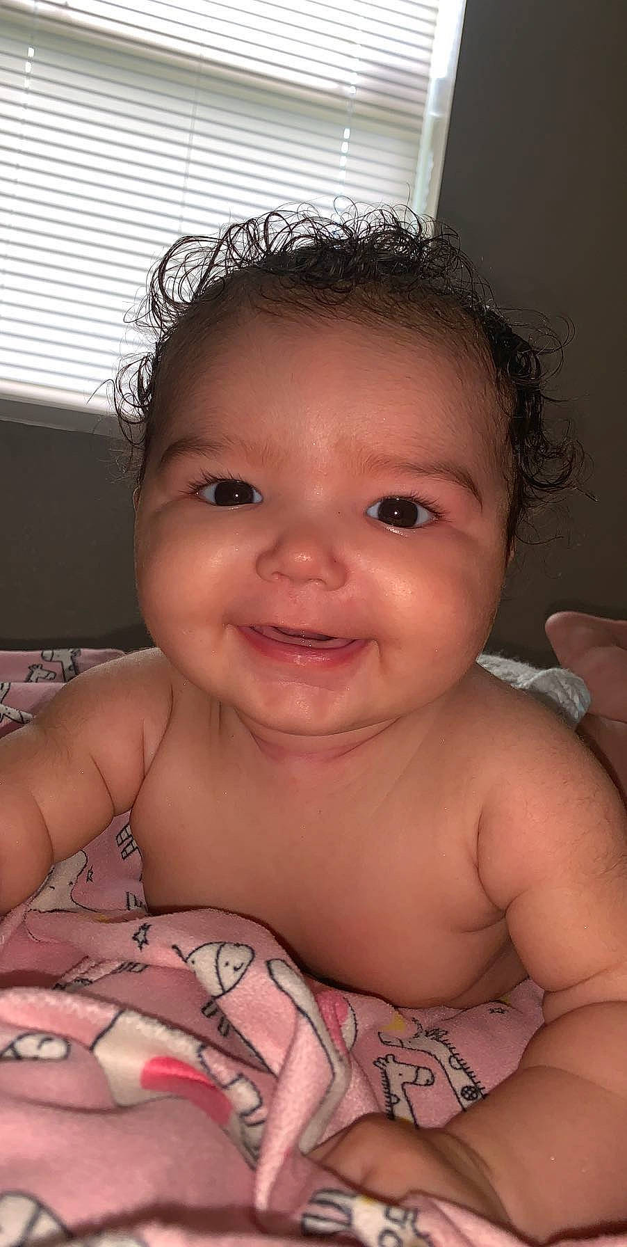 Kaidence is registered to the contest to win money with this photo: baby, beauty, cheek, child, chin, eye, eyebrow, face, facial_expression, forehead, hair, head, iris, joy, lip, mouth, nose, organ, person, skin