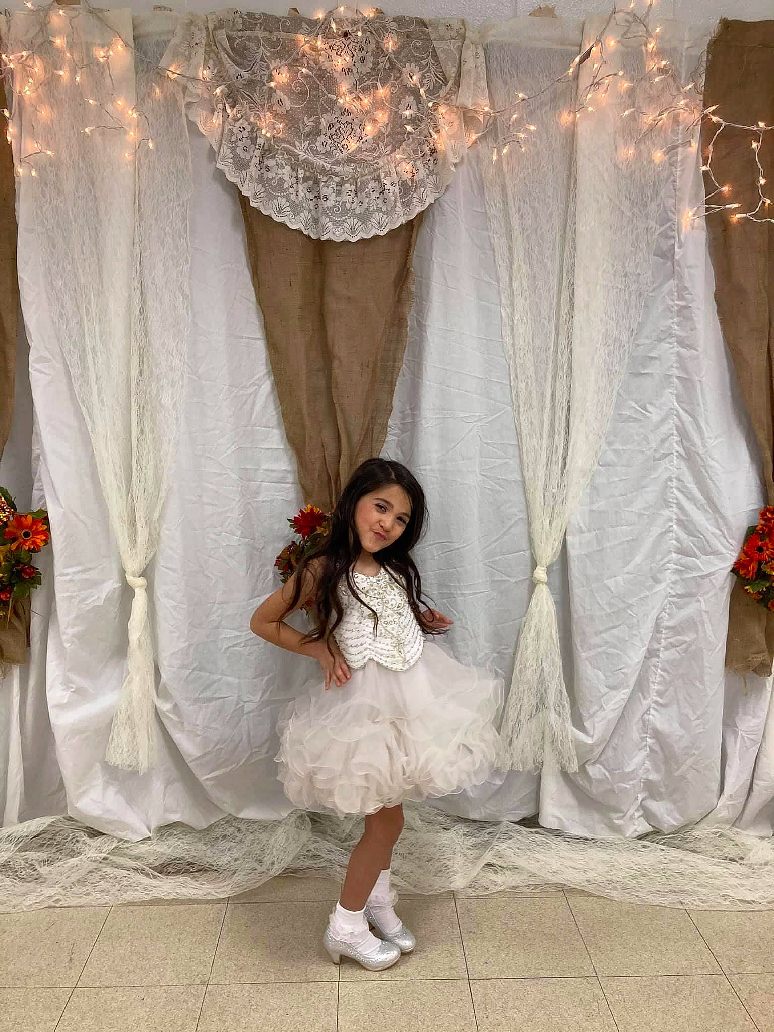 Jasmine joined the competition — help win amazing prizes! bridal_accessory, bridal_clothing, bridal_party_dress, curtain, decoration, event, fashion, fashion_design, flooring, flower, flower_arranging, formal_wear, fun, gown, happy, joy, person, plant, textile, tradition