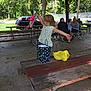 Olivia joined the competition — help win amazing prizes! bench, furniture, leisure, outdoor_furniture, outdoor_table, picnic, picnic_table, porch, recreation, style, table, vacation