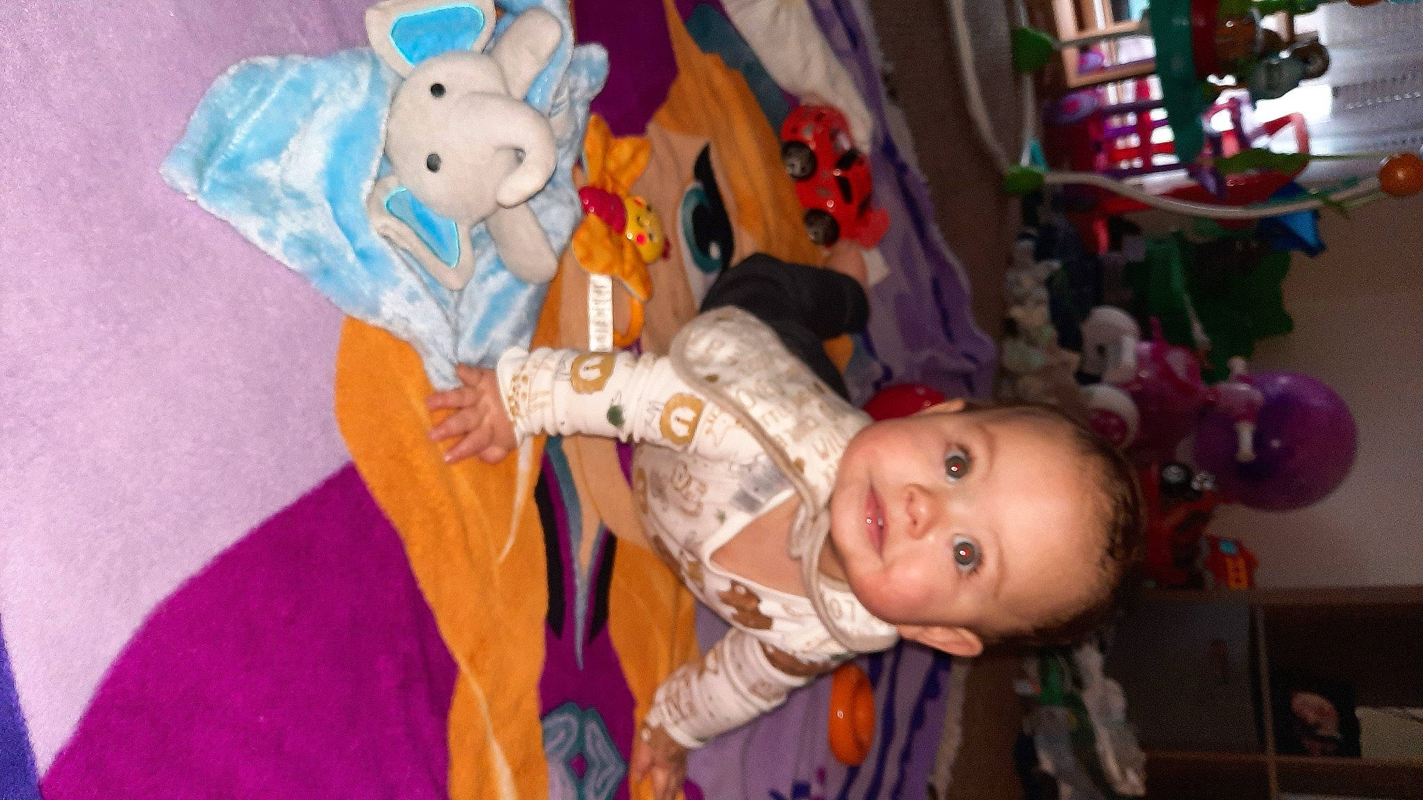 Jaxsyn joined the competition — help win amazing prizes! baby, baby_products, child, doll, event, fawn, fun, happy, leisure, organ, party, party_supply, person, pink, room, temple, textile, toddler, toy, tree