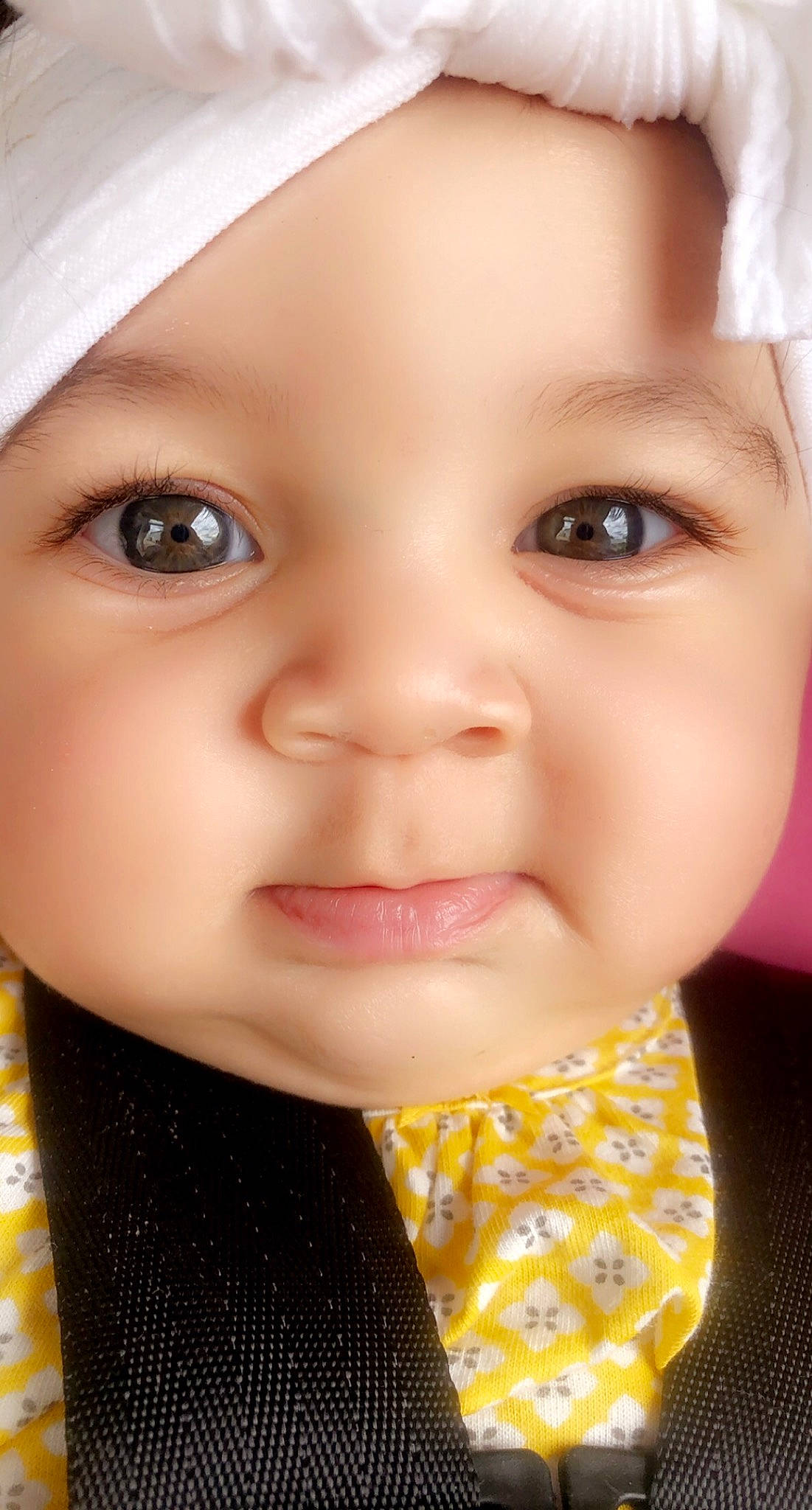 Kataleya is registered to the contest to win money with this photo: cheek, chin, eyebrow, eyelash, face, facial_expression, forehead, hairstyle, headwear, human, iris, lip, mouth, neck, nose, organ, outerwear, person, photograph, skin