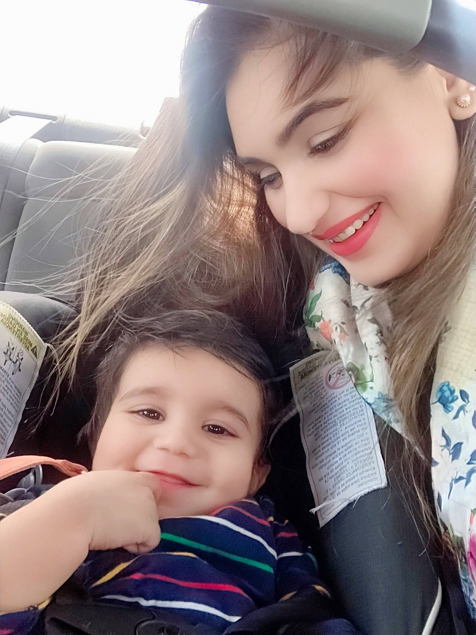 Hadi is registered to the contest to win money with this photo: baby, beauty, black_hair, child, daughter, face, happy, joy, love, mother, nose, person, photography, product, selfie, sibling, skin, smile, snapshot, toddler