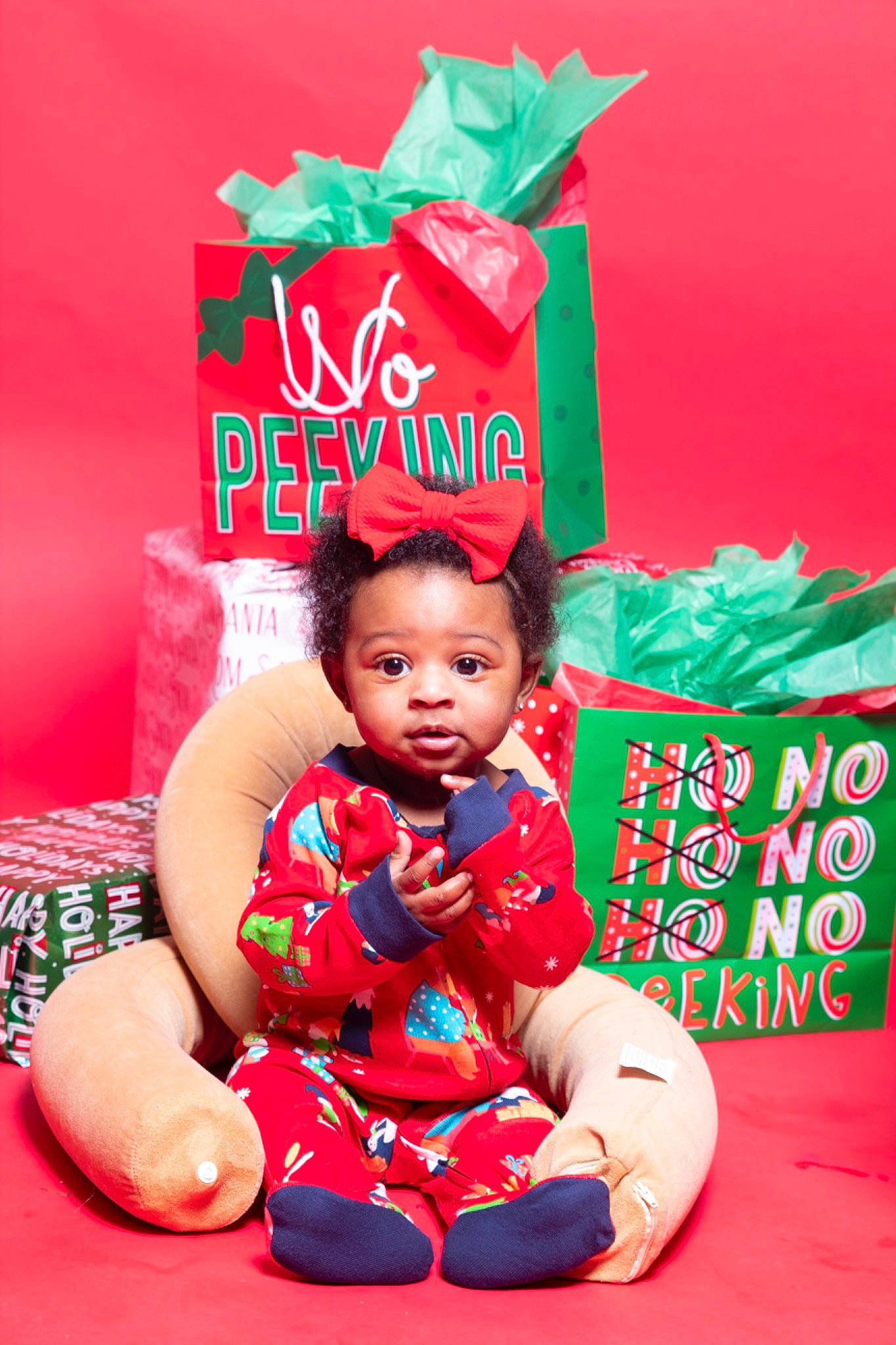 Blake joined the competition — help win amazing prizes! advertising, baby, baby_toddler_clothing, carmine, child, event, flooring, font, foot, fun, happy, holiday, logo, magenta, person, red, sitting, sleeve, sock, sweetness