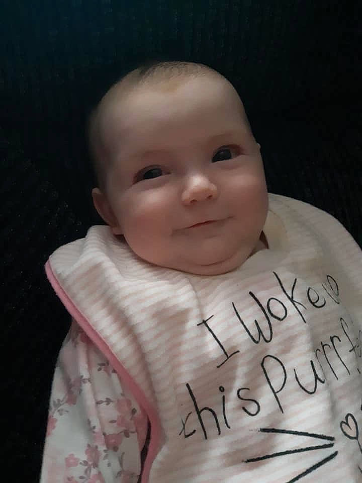 Sienna joined the competition — help win amazing prizes! baby, cheek, child, chin, face, forehead, head, lip, nose, person, portrait, skin, smile, toddler