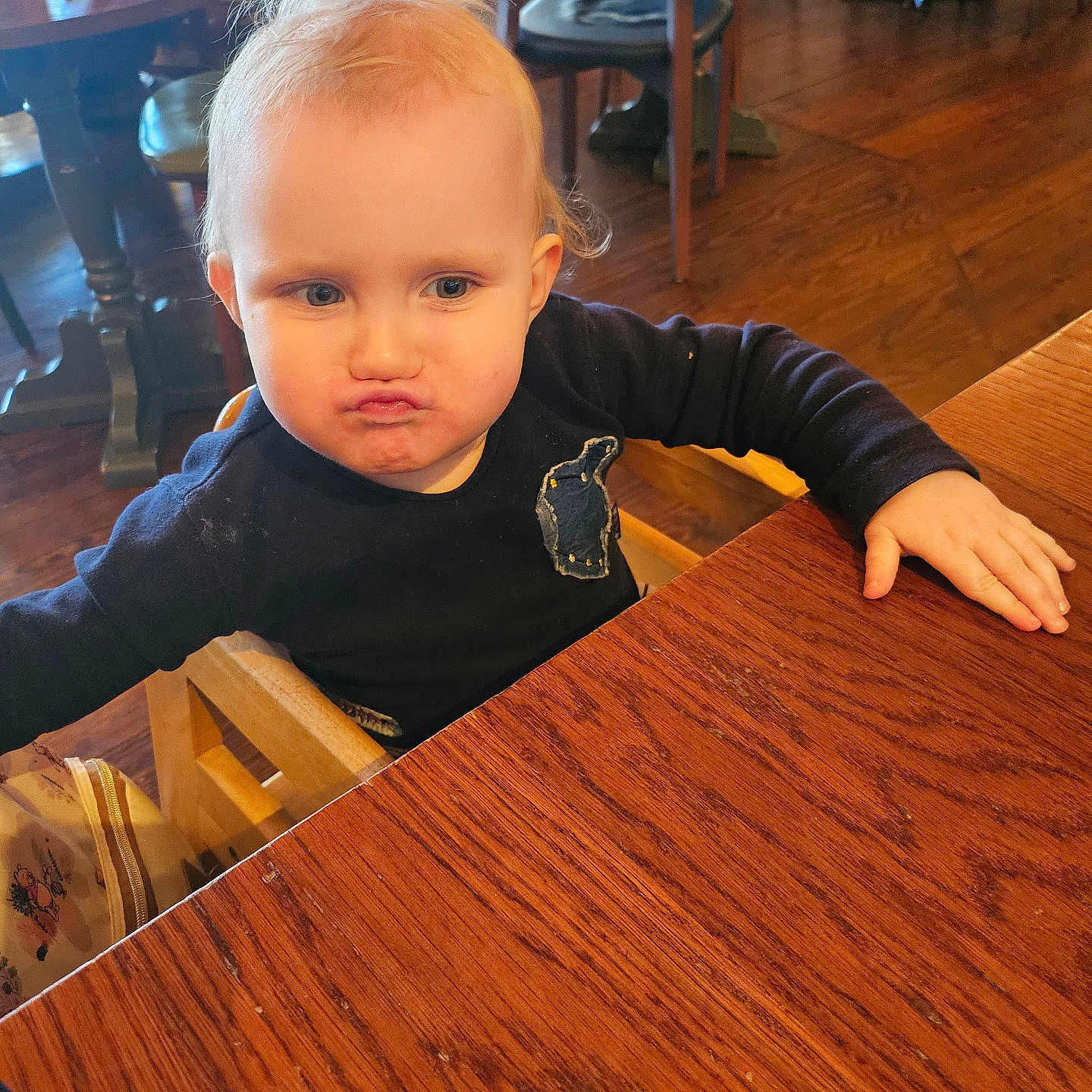 Sydney joined the competition — help win amazing prizes! architecture, baby, building, chair, diningroom, diningtable, face, furniture, hardwood, head, indoors, interiordesign, person, photography, plywood, portrait, room, stainedwood, table, wood