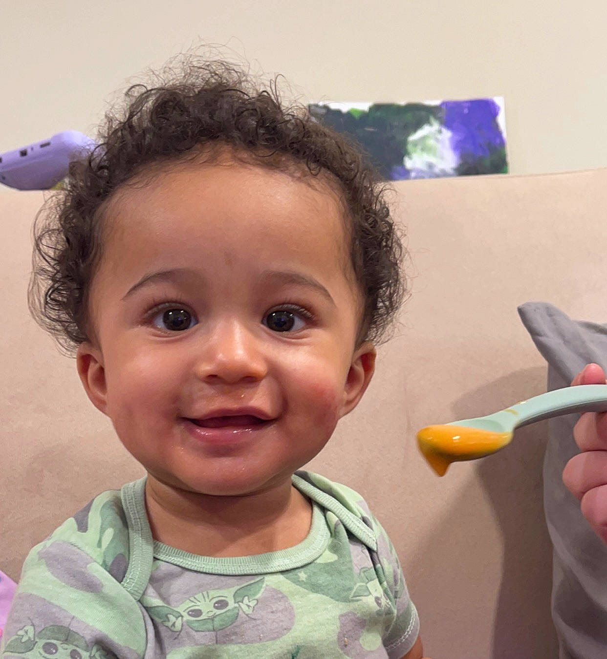 Dior is registered to the contest to win money with this photo: cheek, chin, ear, eye, eyelash, face, finger, forehead, gesture, happy, head, iris, joy, lip, mouth, neck, nose, organ, person, skin