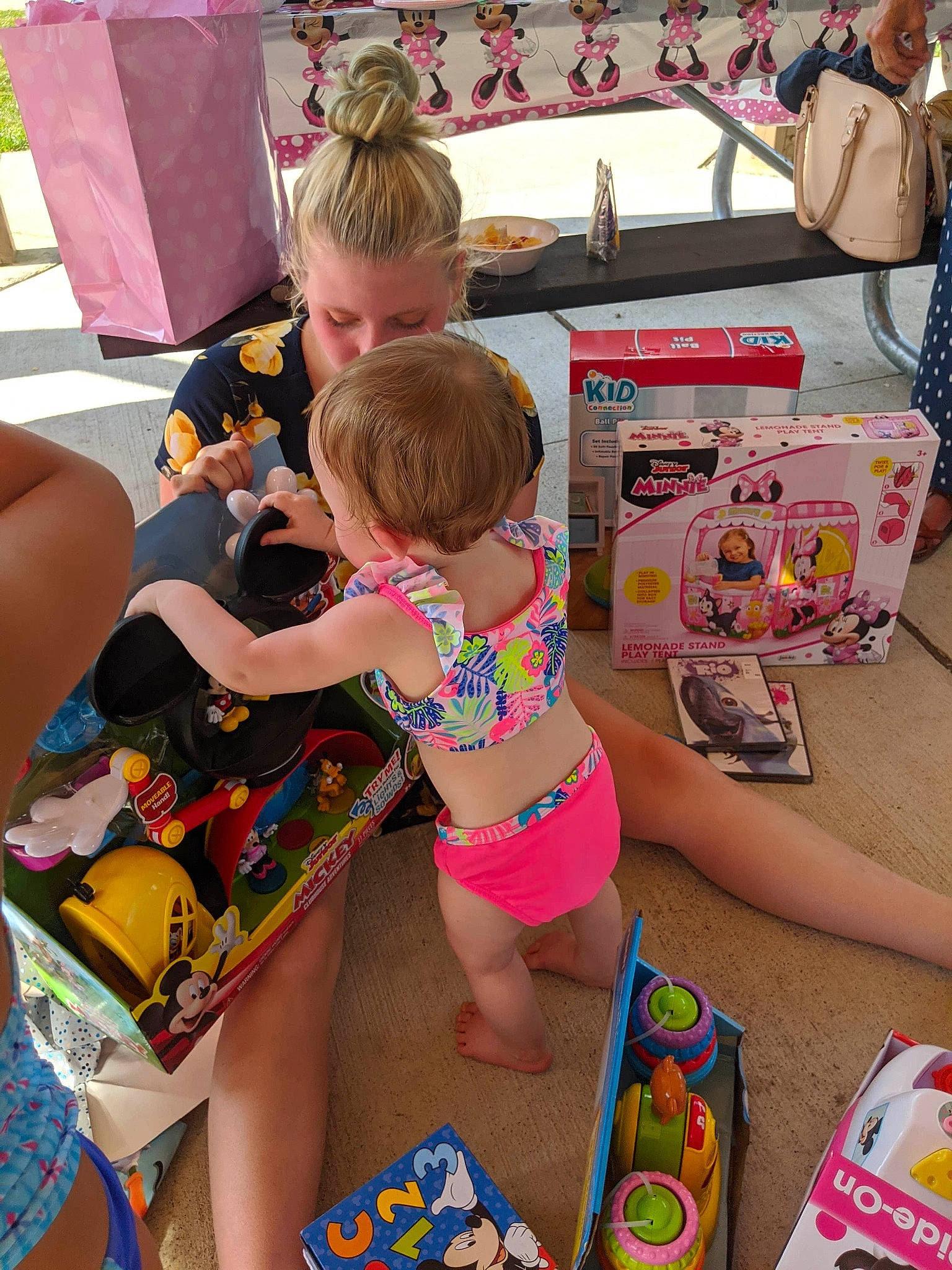 Emma'Rose is registered to the contest to win money with this photo: child, person, play, summer, toddler, toy, vacation