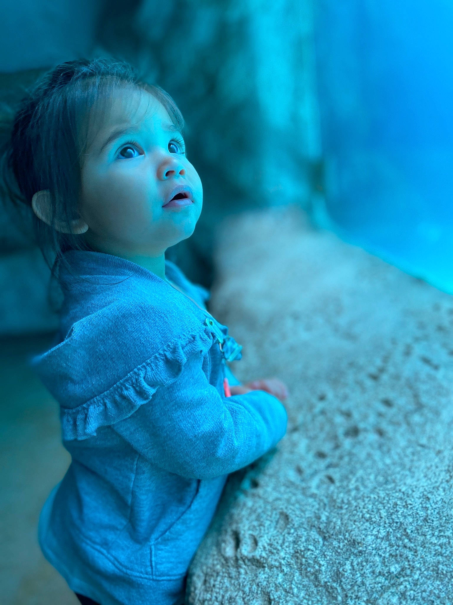 Henley joined the competition — help win amazing prizes! aqua, azure, baby, blue, cheek, child, electric_blue, eye, face, fun, nose, person, photography, skin, sky, smile, teal, toddler, turquoise, water