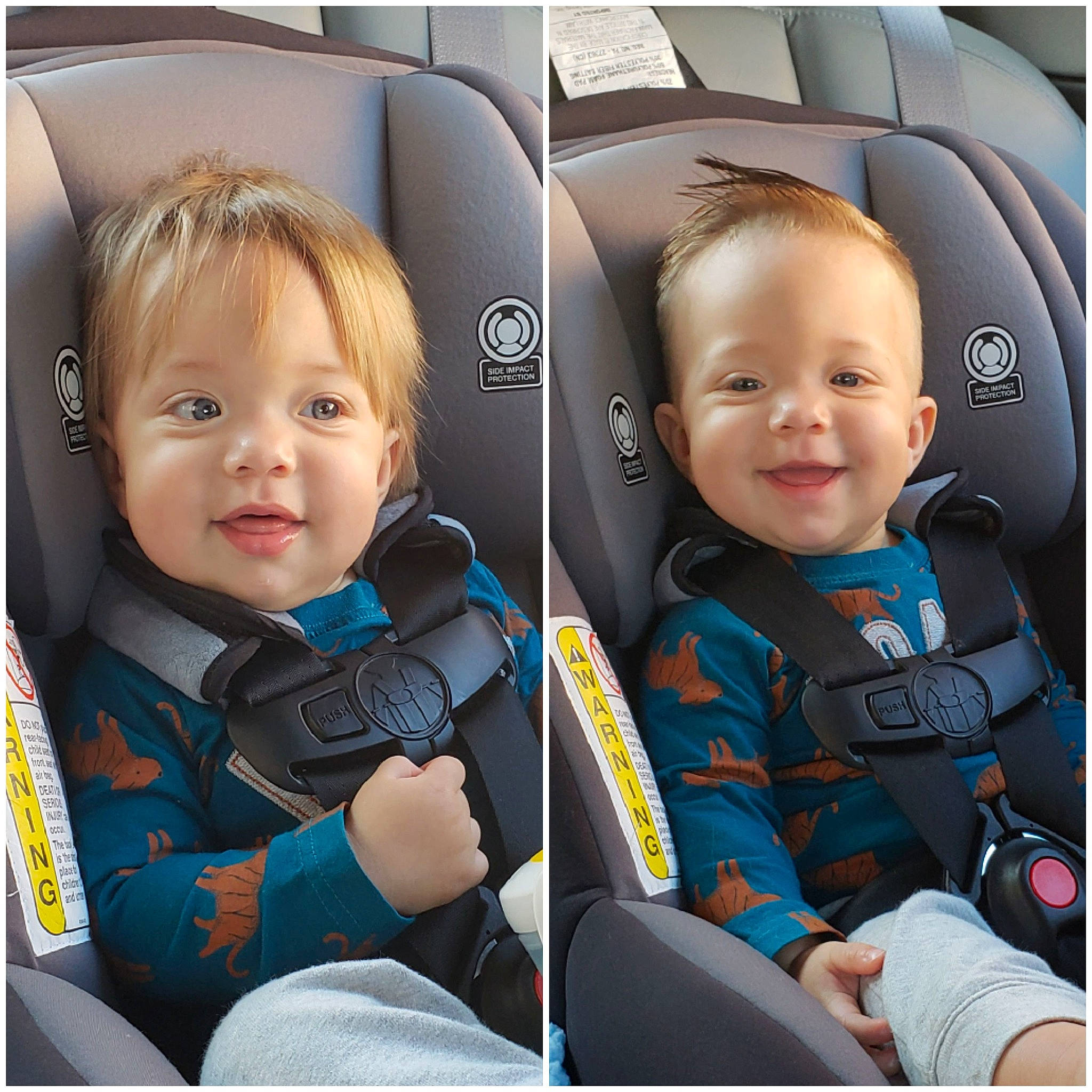 Jullian is registered to the contest to win money with this photo: baby, baby_in_car_seat, baby_toddler_clothing, car_seat, cheek, chin, clothing, comfort, eyebrow, face, facial_expression, gesture, happy, iris, joy, person, photograph, product, skin, sleeve