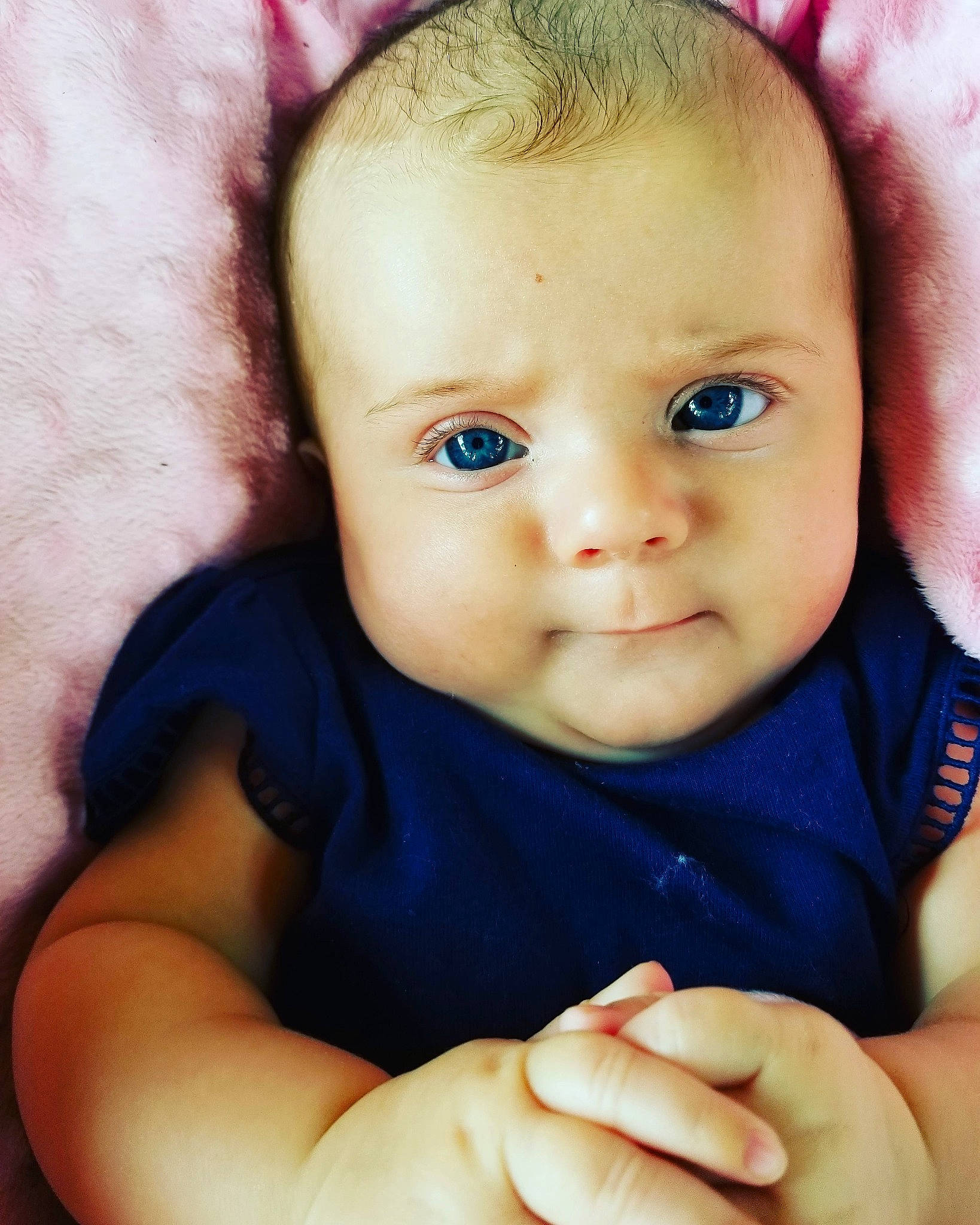Londyn joined the competition — help win amazing prizes! baby, beauty, cheek, child, chin, close_up, eye, eyebrow, face, finger, forehead, hand, head, iris, lip, mouth, muscle, nose, person, skin