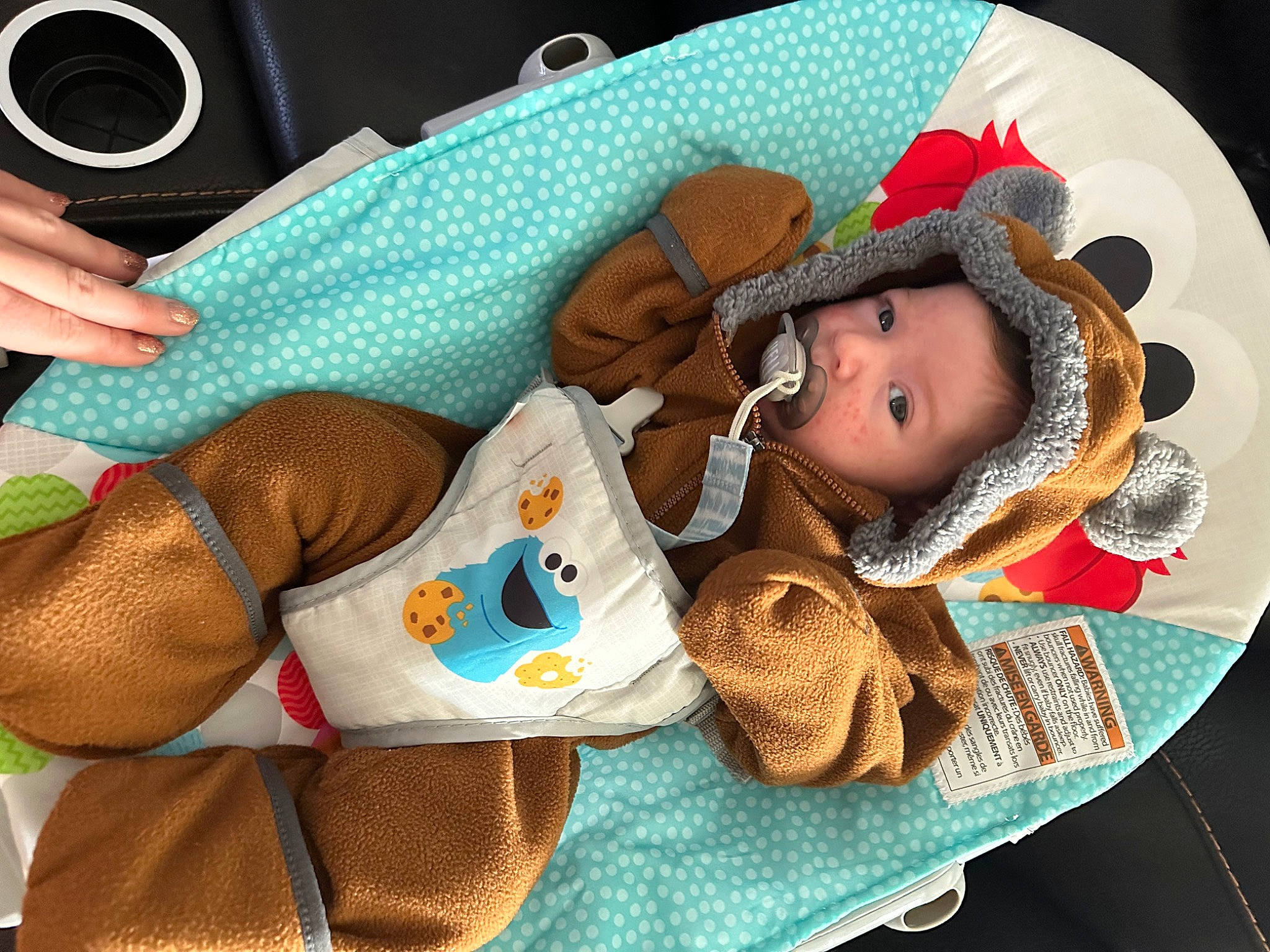 Thomas joined the competition — help win amazing prizes! baby, baby_products, baby_sleeping, baby_toddler_clothing, cap, child, comfort, fashion_accessory, hat, headgear, linens, organ, pattern, person, room, skin, steering_wheel, sun_hat, textile, toddler