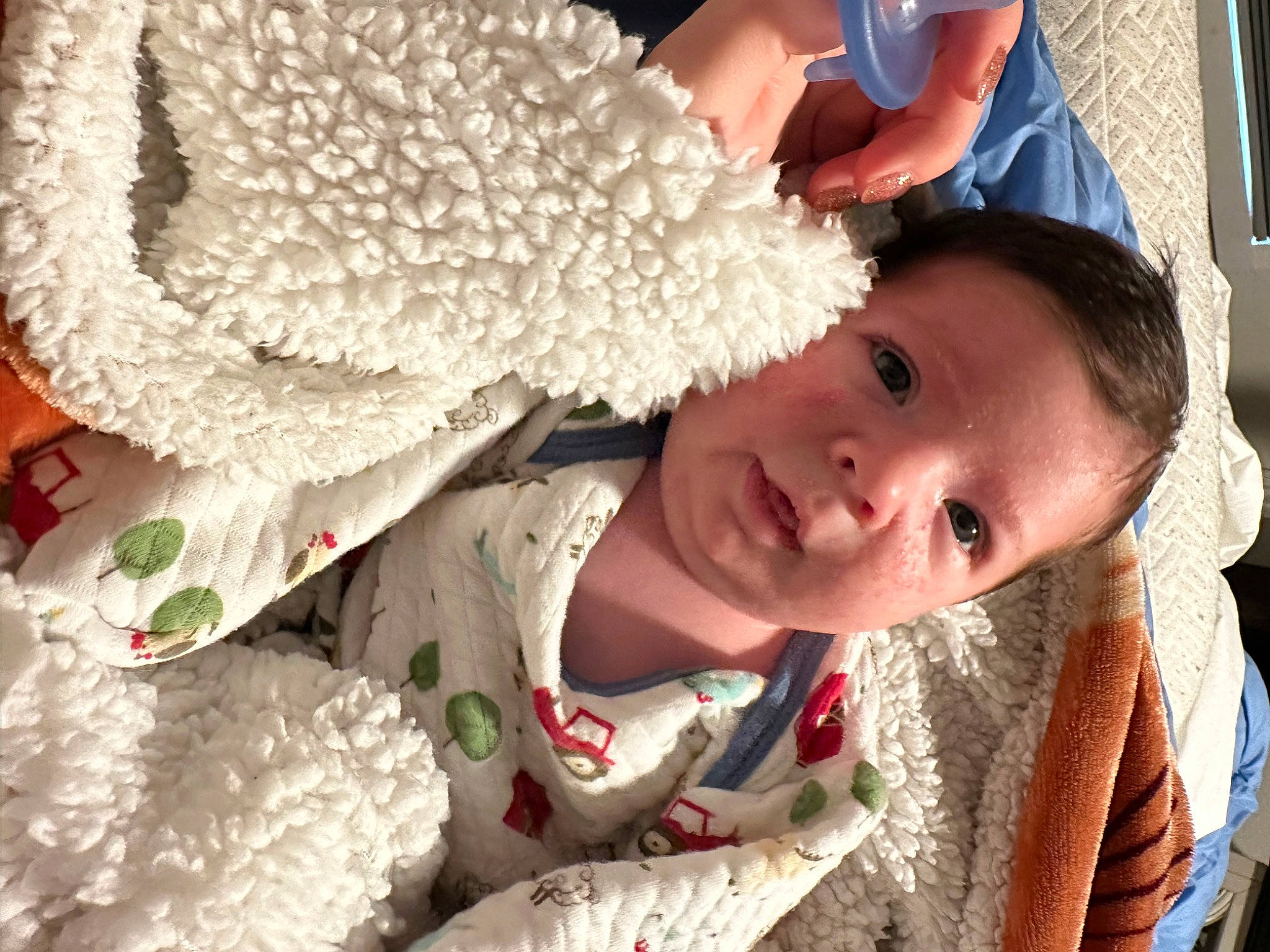 Thomas joined the competition — help win amazing prizes! baby_toddler_clothing, child, fashion_accessory, fun, fur, happy, hat, knitting, nose, pattern, person, smile, textile, thread, toddler, tradition, wool, woolen