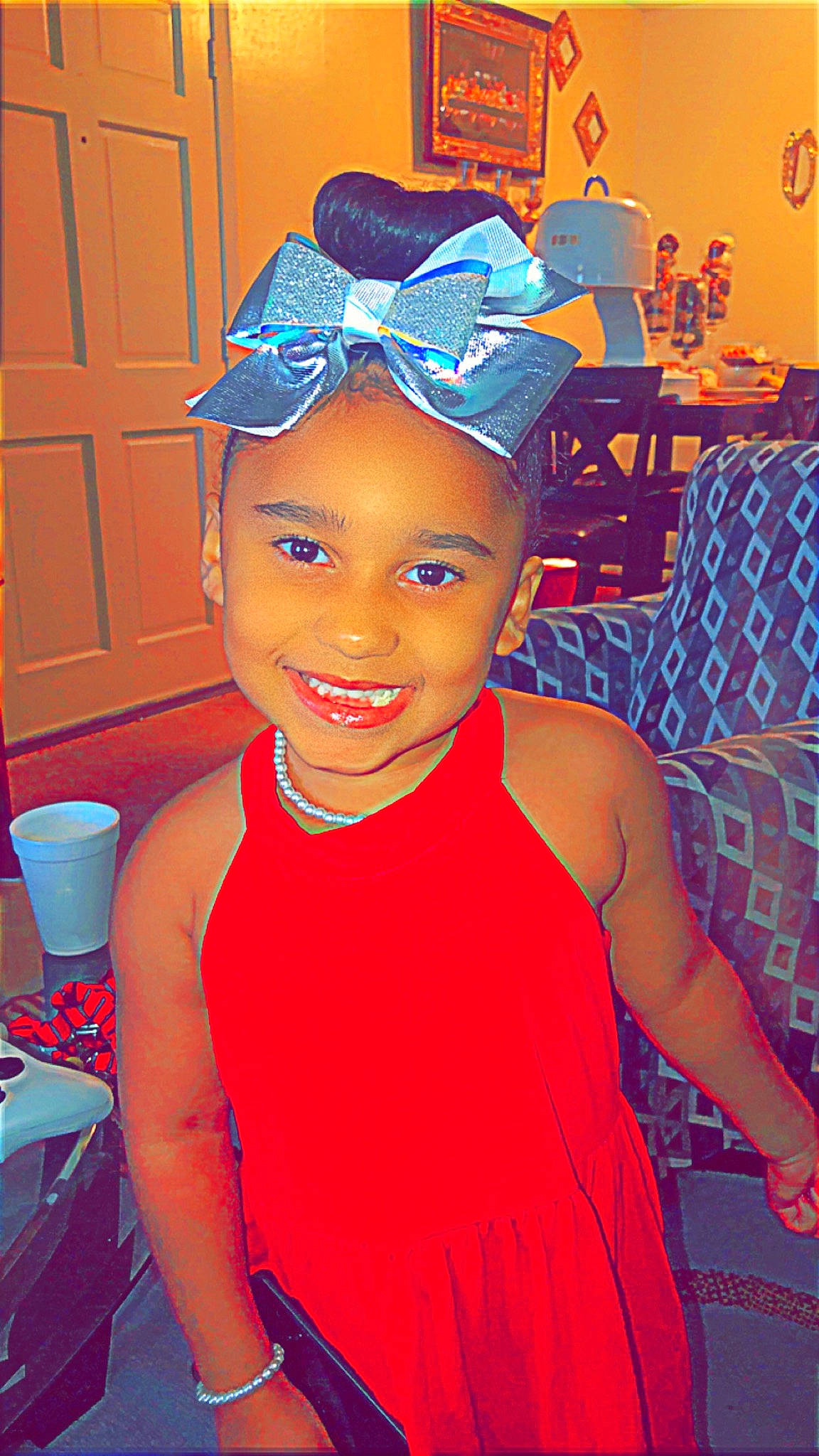 Ariah joined the competition — help win amazing prizes! art, baseball_cap, cap, child, cool, costume_hat, electric_blue, eye, fashion_accessory, fashion_design, fun, happy, hat, head, headpiece, headwear, joy, orange, party_supply, person