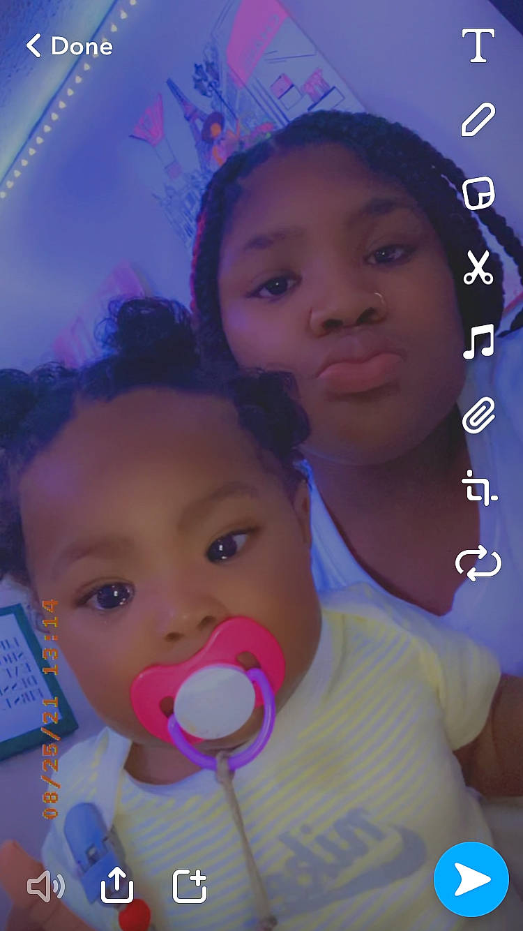 Brooklynn joined the competition — help win amazing prizes! azure, blue, chin, eye, eyebrow, eyelash, face, facial_expression, hairstyle, happy, head, iris, lip, nose, organ, person, photograph, pink, purple, skin