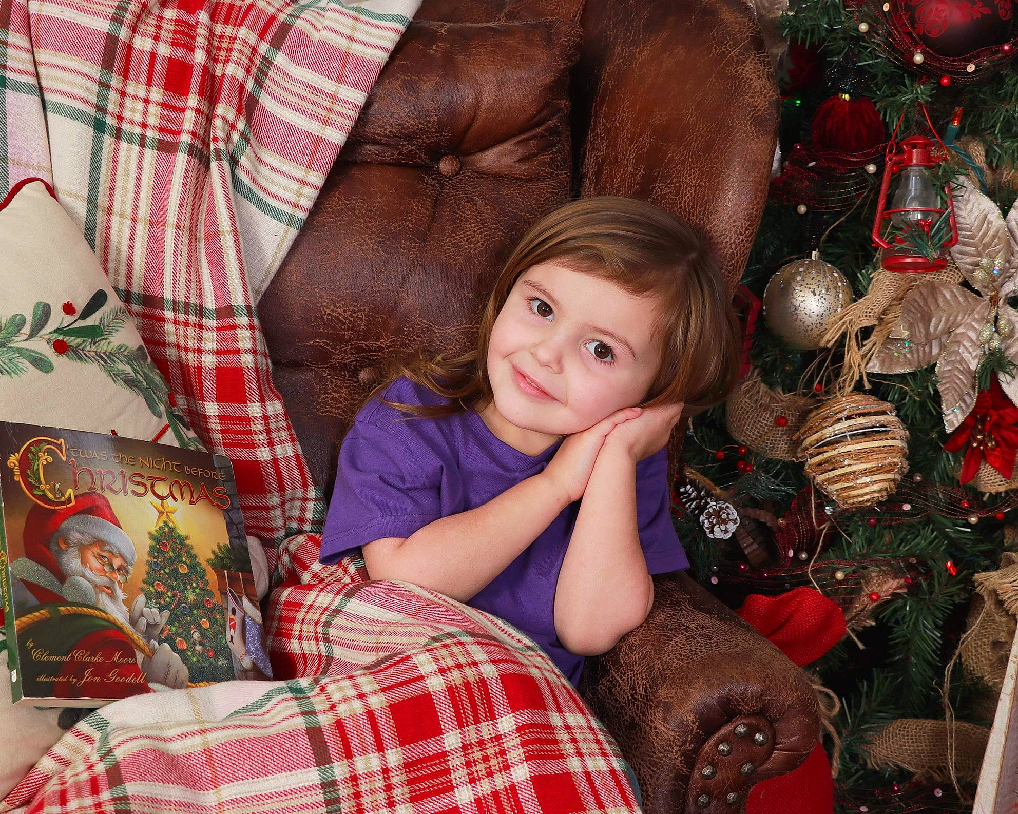 Sutton joined the competition — help win amazing prizes! child, christmas, christmas_decoration, christmas_eve, christmas_ornament, christmas_tree, design, holiday, interior_design, joy, pattern, person, plaid, tartan, textile, tree