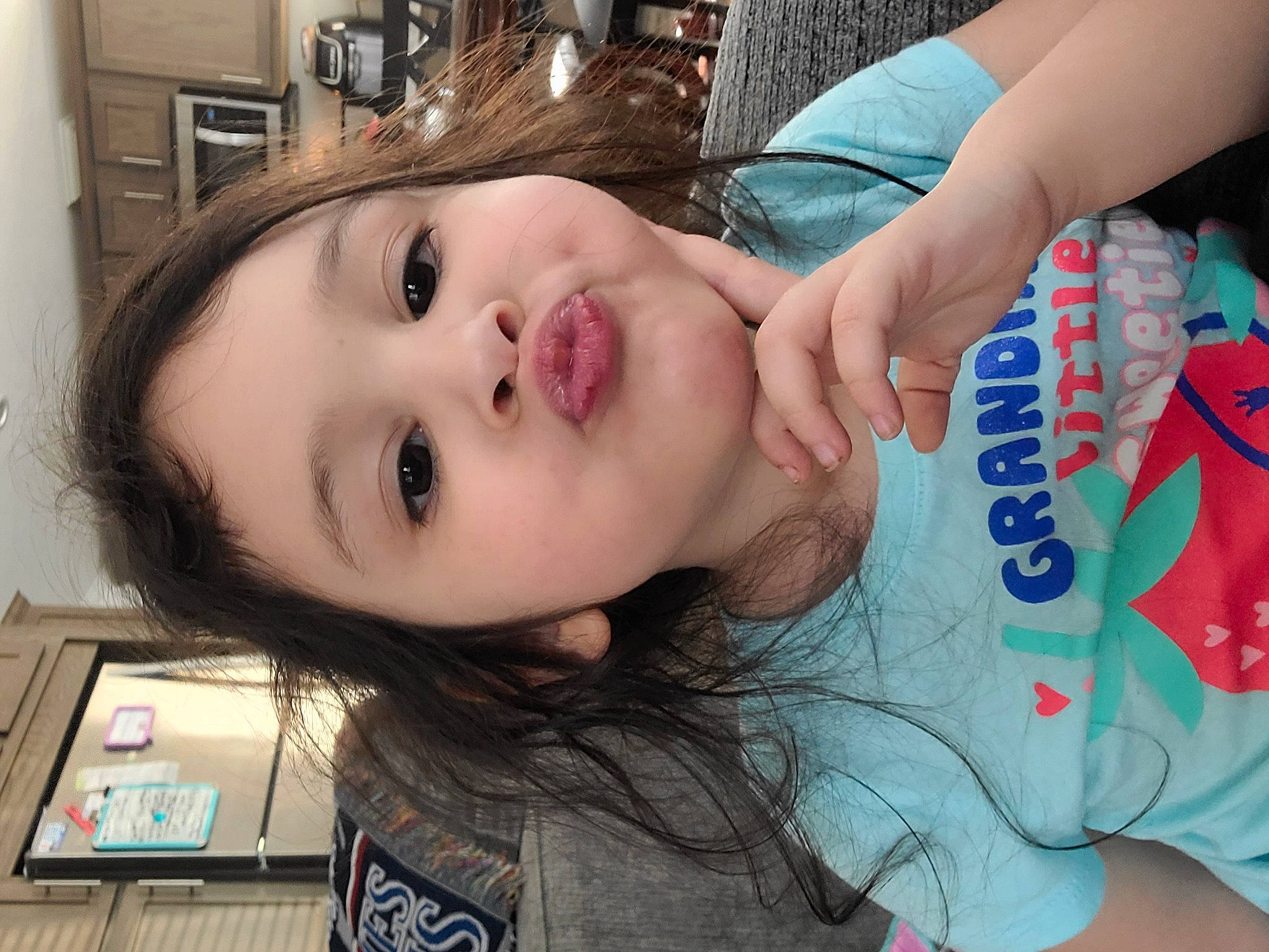 Izabella is registered to the contest to win money with this photo: arm, cheek, chin, ear, eye, eyebrow, eyelash, facial_expression, forehead, gesture, happy, iris, jaw, lip, mouth, neck, nose, person, product, shoulder