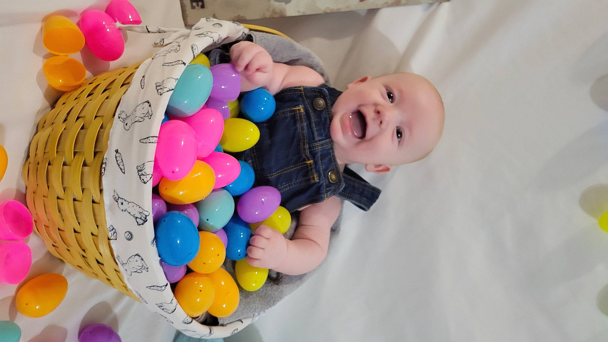 Mason joined the competition — help win amazing prizes! baby, baby_products, baby_toddler_clothing, baby_toys, balloon, child, event, fun, happy, holiday, leisure, party_supply, pattern, person, play, recreation, smile, sports_toy, sweetness, toddler