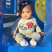 Anyla is registered to the contest to win money with this photo: azure, baby, baby_toddler_clothing, blue, cheek, child, electric_blue, fun, gesture, happy, leisure, play, playground, product, recreation, room, sitting, sleeve, toddler, toy