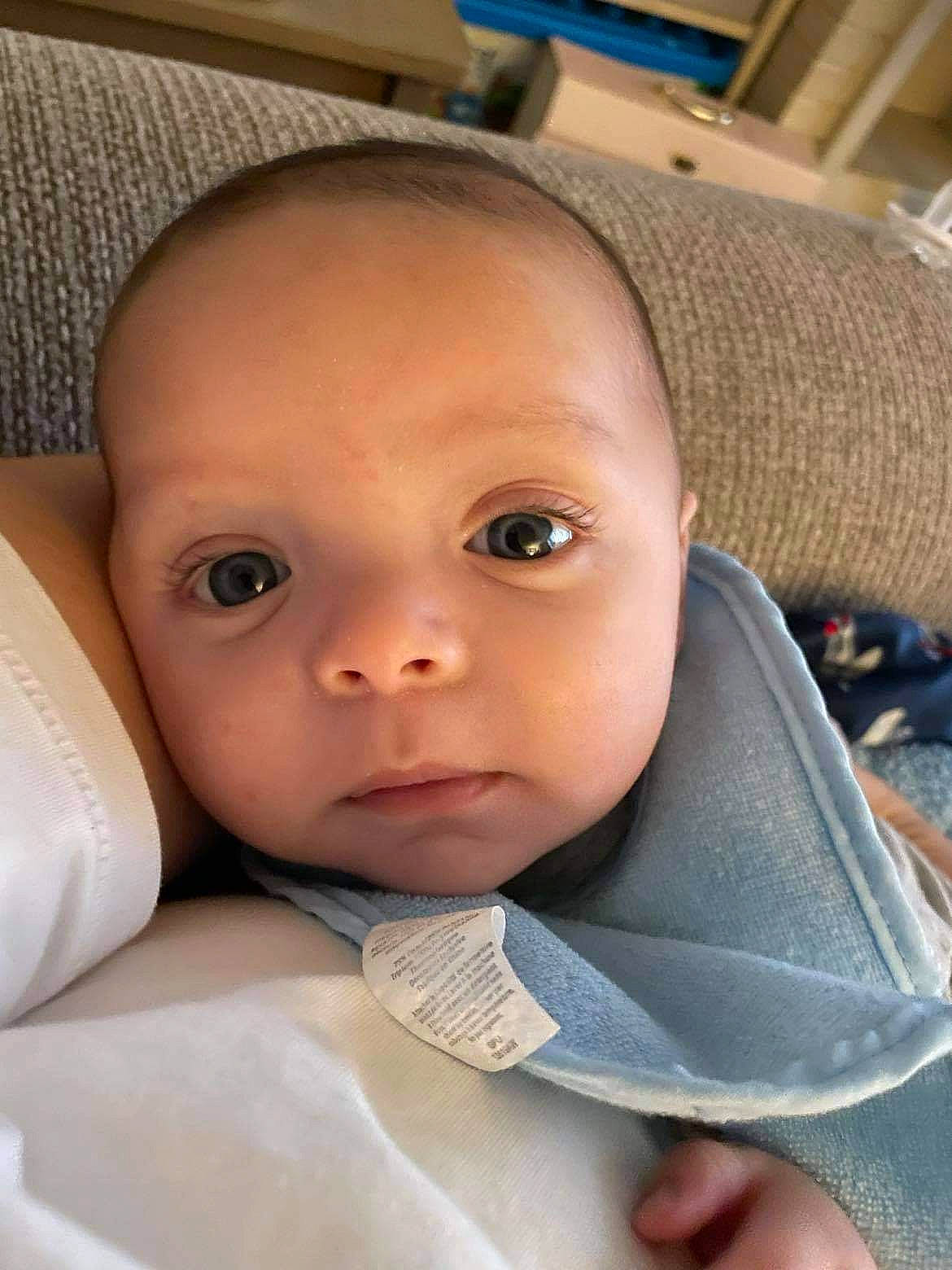 Alakai joined the competition — help win amazing prizes! baby, baby_toddler_clothing, car_seat, cheek, child, chin, close_up, collar, comfort, ear, eyebrow, eyelash, happy, iris, linens, lip, nose, person, skin, smile