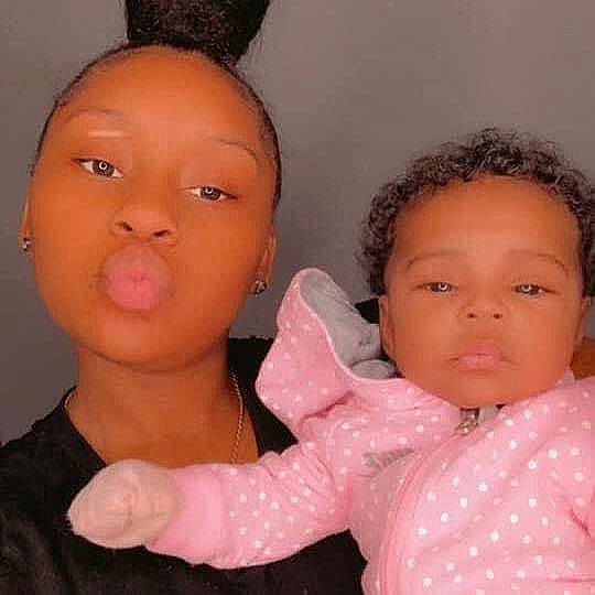 Dream Dior is registered to the contest to win money with this photo: baby, brown_hair, cheek, child, eye, eyebrow, face, finger, forehead, fun, gesture, hand, head, iris, lip, nose, person, pink, skin, thumb