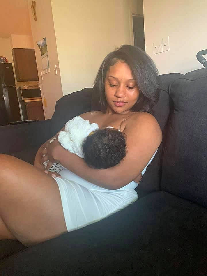 Dream Dior joined the competition — help win amazing prizes! abdomen, arm, baby, birth, black_hair, child, comfort, finger, furniture, hug, lap, leg, person, room, selfie, shoulder, thigh, trunk