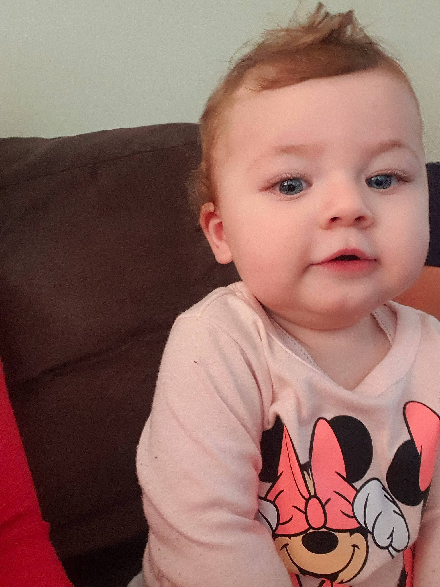 Ruby is registered to the contest to win money with this photo: baby, beauty, cheek, child, chin, ear, eye, face, facial_expression, forehead, head, iris, lip, mouth, neck, nose, organ, person, pink, skin