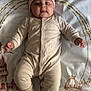 Naya joined the competition — help win amazing prizes! baby, infant, onesie, headband, bow, blanket, princess, crown, carriage, castle, sock, lying_down, portrait, child, cute, soft_lighting, indoors, decorative, smiling, person