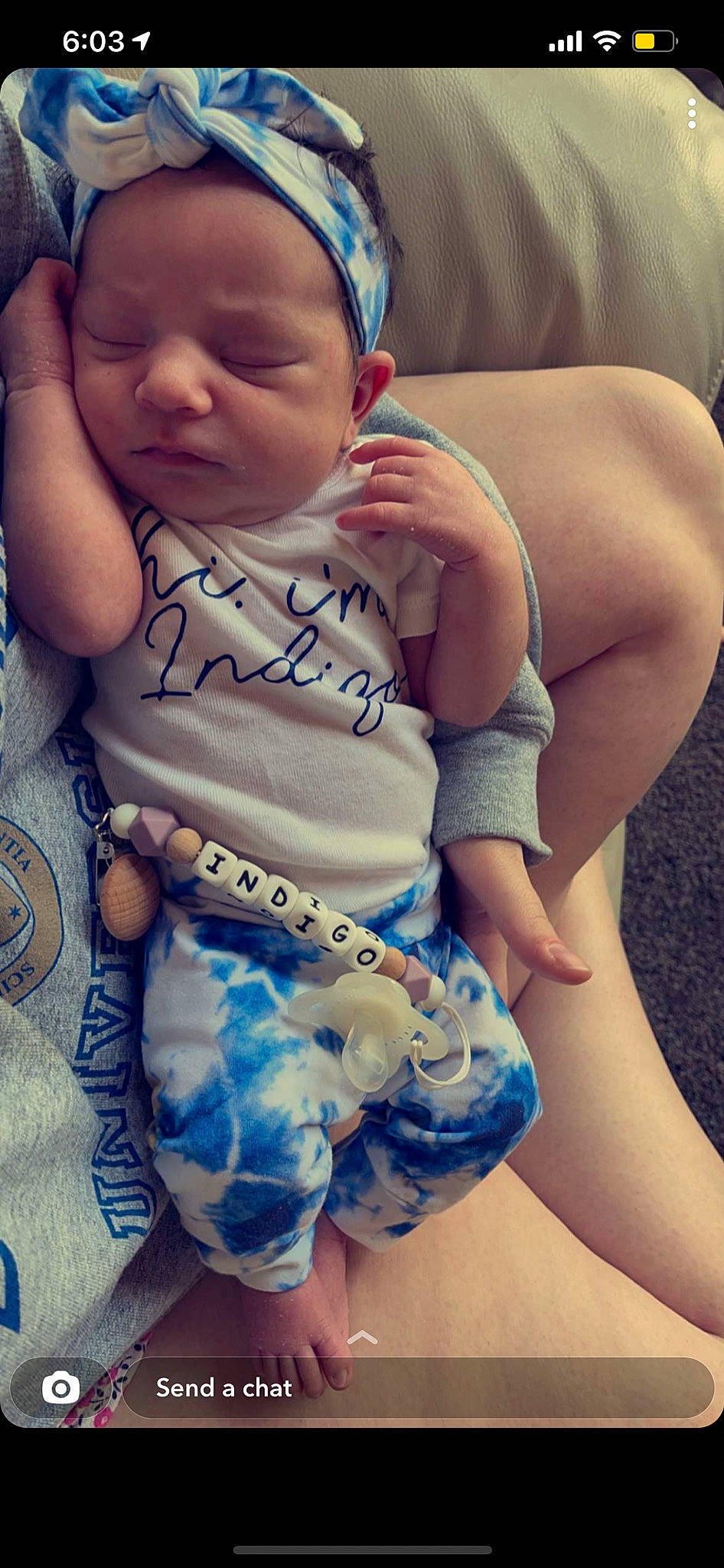 Indigo joined the competition — help win amazing prizes! arm, azure, baby, baby_toddler_clothing, blue, cheek, eye, finger, head, human_body, joint, leg, mouth, muscle, neck, organ, person, shoulder, skin, stomach