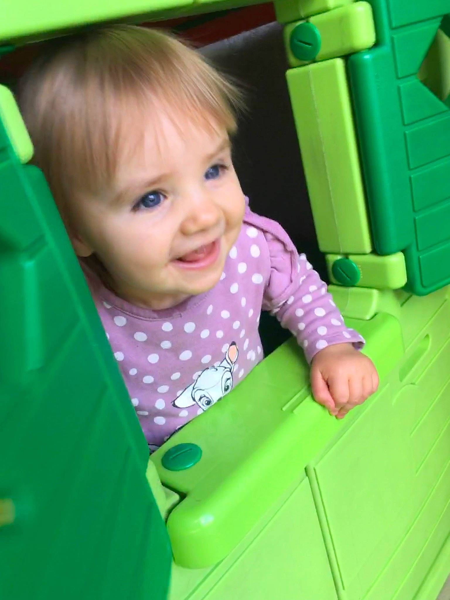 Alyssa participe au concours pour gagner de l'argent avec cette photo : baby, child, fun, green, joy, person, play, smile, toddler