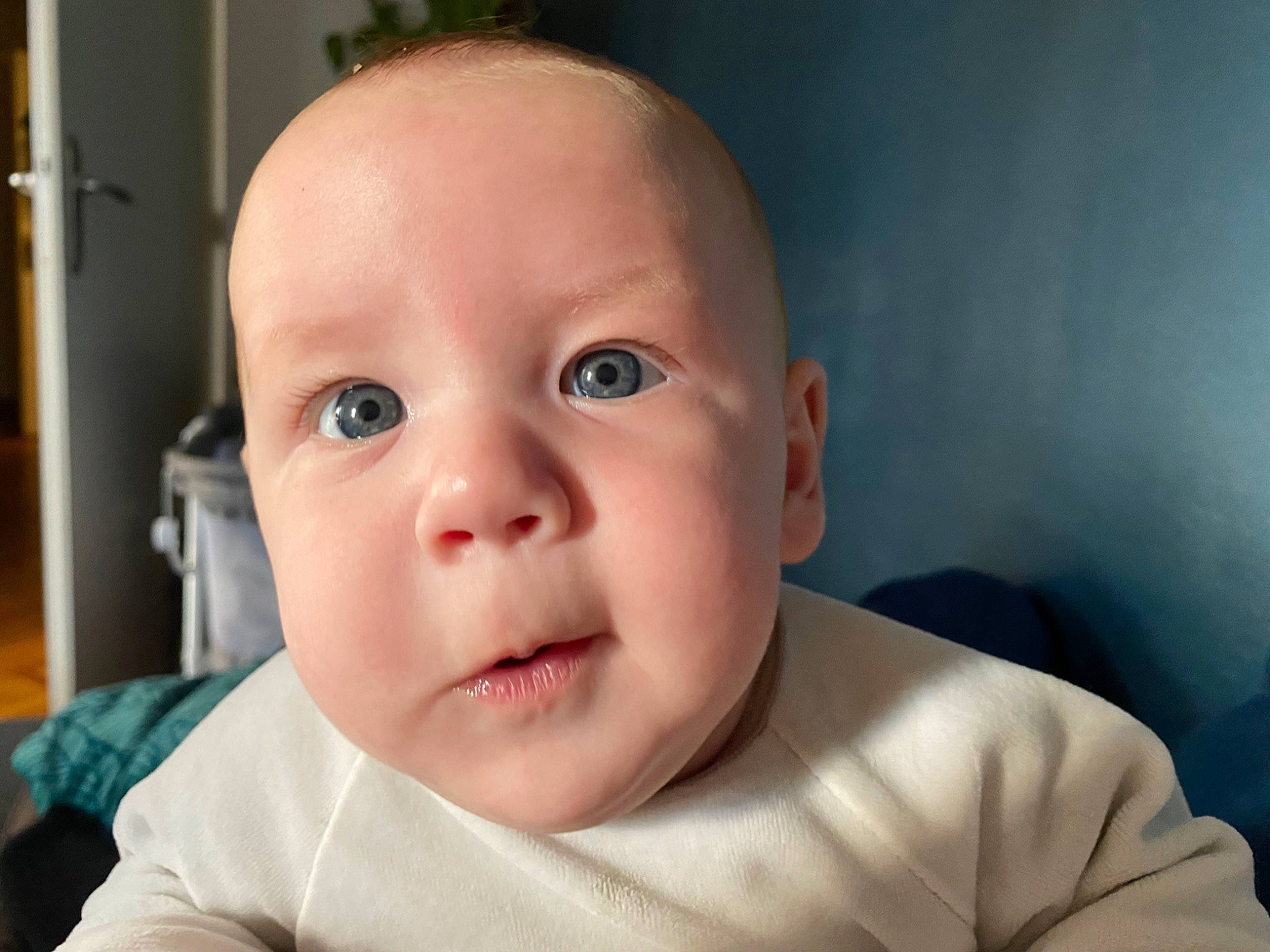 Lisandro a rejoint le concours — aidez-le/la à gagner de superbes lots ! baby, baby_toddler_clothing, cheek, child, comfort, ear, eyelash, flash_photography, fun, happy, iris, lip, no_expression, nose, person, portrait_photography, room, sitting, sleeve, thumb