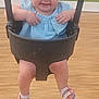 toddler, child, swing, playground, happy, smiling, pigtails, blue_dress, sandals, outdoor, summer, fun, cute, young_child, play, park, legs, face, joy, person