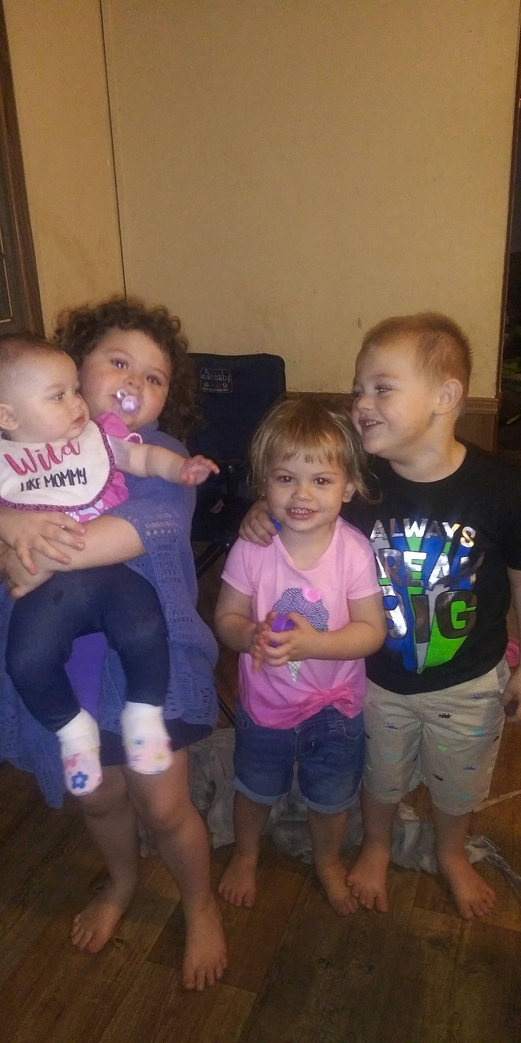 Hayleigh joined the competition — help win amazing prizes! child, cousin, daughter, eye, family, fun, happy, iris, joy, people, person, sibling, smile, standing, t_shirt, toddler