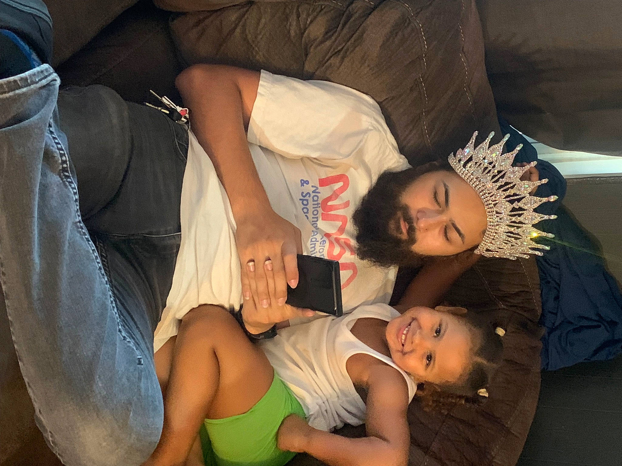 Jaizalynn is registered to the contest to win money with this photo: arm, black_hair, comfort, elbow, finger, flash_photography, fun, gesture, happy, headwear, human_body, joint, joy, lap, leg, mammal, mouth, organ, person, shorts