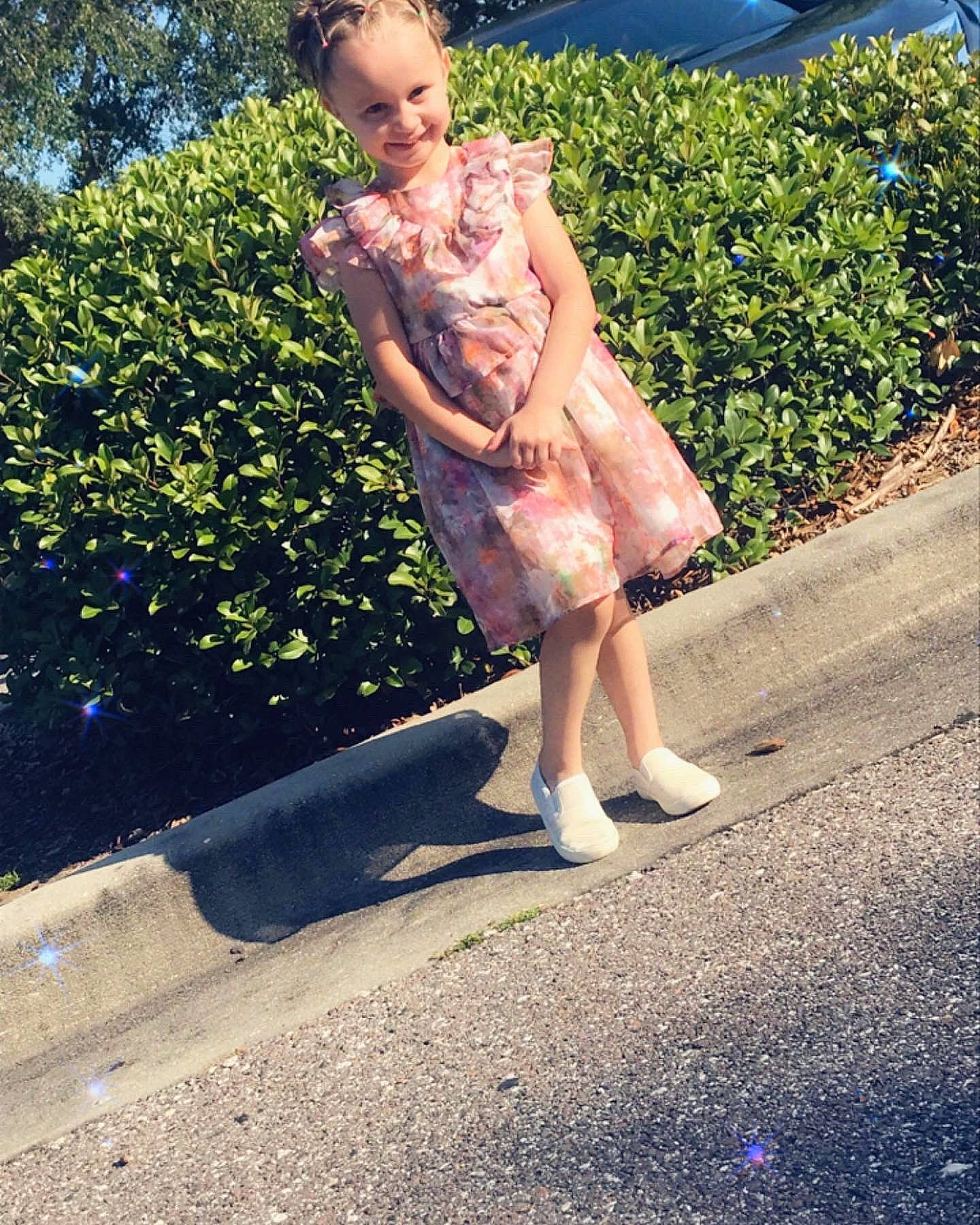 Madison joined the competition — help win amazing prizes! asphalt, barefoot, dress, flash_photography, foot, gesture, grass, happy, human_body, human_leg, joy, leg, leisure, people_in_nature, person, plant, road_surface, sidewalk, sitting, tints_and_shades