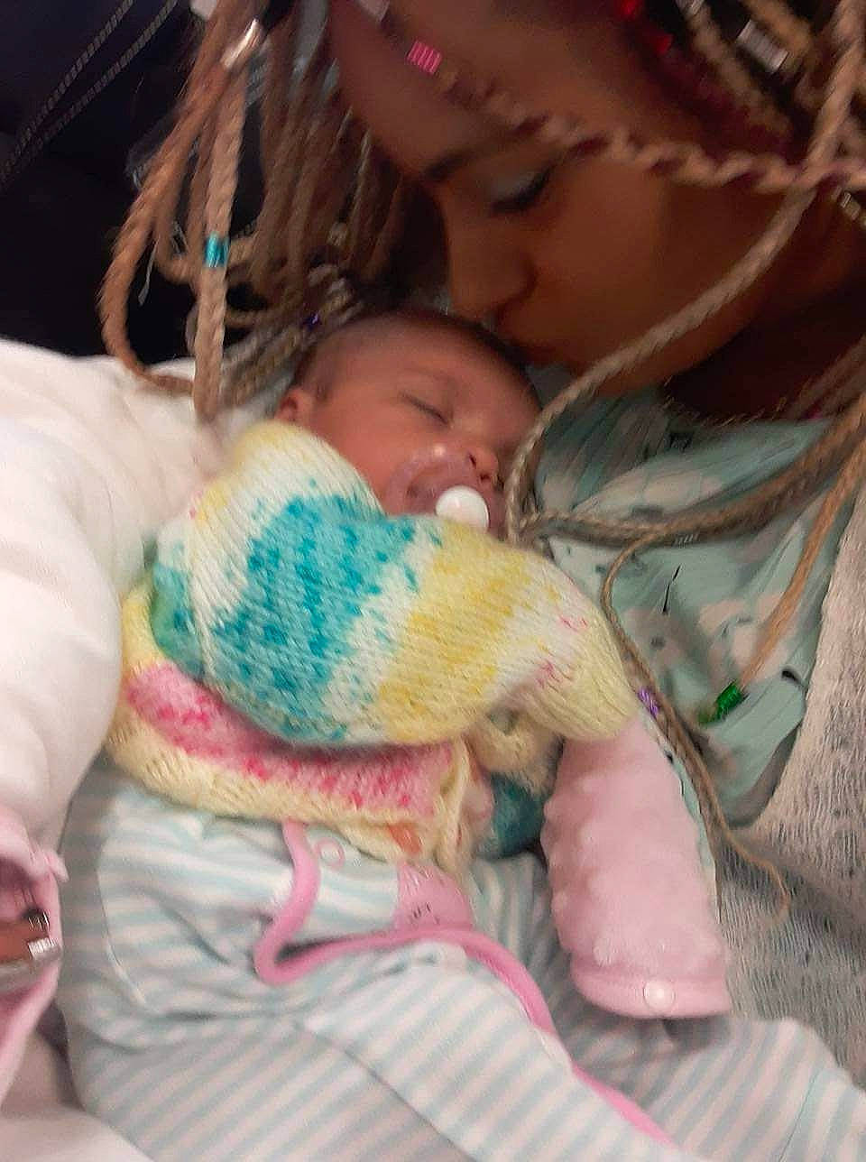 Kaycen is registered to the contest to win money with this photo: baby, baby_sleeping, cheek, child, comfort, ear, fur, gesture, happy, hug, interaction, linens, mammal, mouth, nose, person, skin, textile, toddler, vertebrate