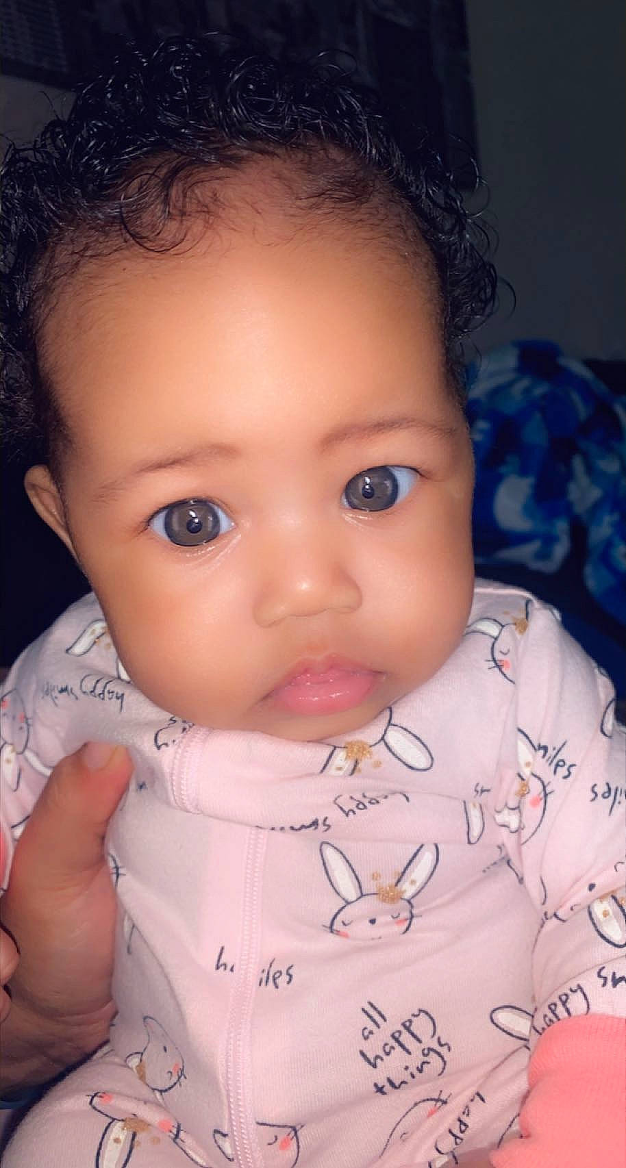 Amila joined the competition — help win amazing prizes! baby_toddler_clothing, blue, cheek, chin, dress, eye, eyebrow, eyelash, face, forehead, hair, head, human_body, iris, lip, mouth, nose, organ, person, skin