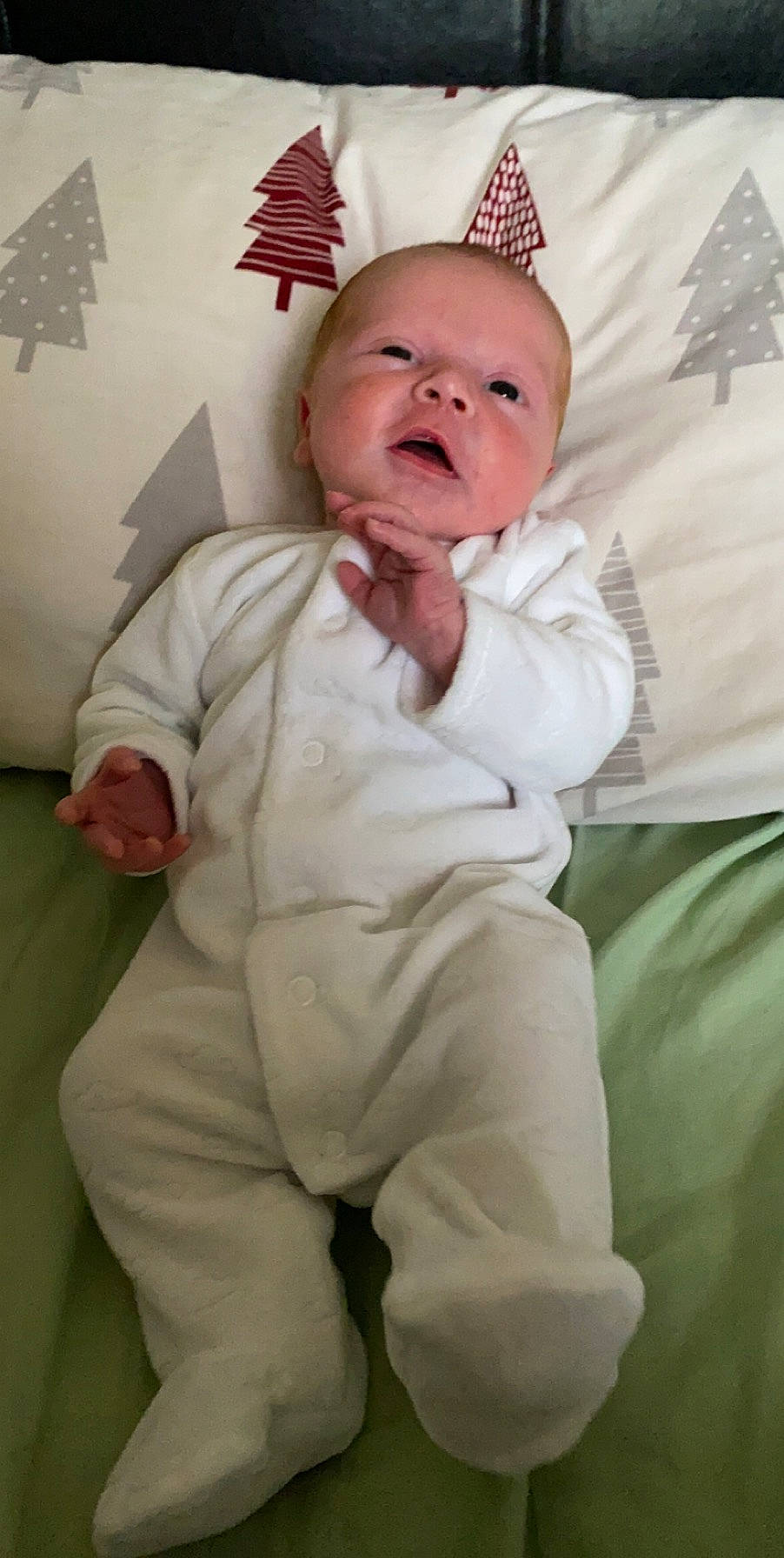 Alfie-james is registered to the contest to win money with this photo: baby, baby_toddler_clothing, child, facial_expression, head, person, skin, sleeve, smile, toddler