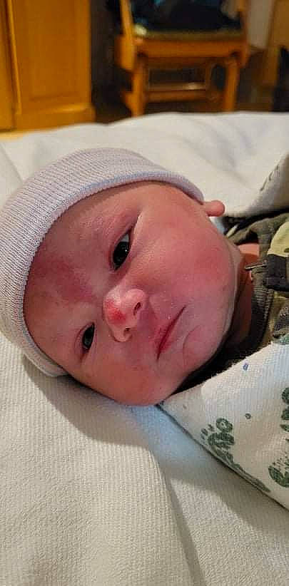 Jameson joined the competition — help win amazing prizes! baby, baby_products, baby_sleeping, baby_toddler_clothing, cheek, child, comfort, eyebrow, eyelash, face, flesh, happy, headwear, linens, lip, nose, person, room, skin, sleep